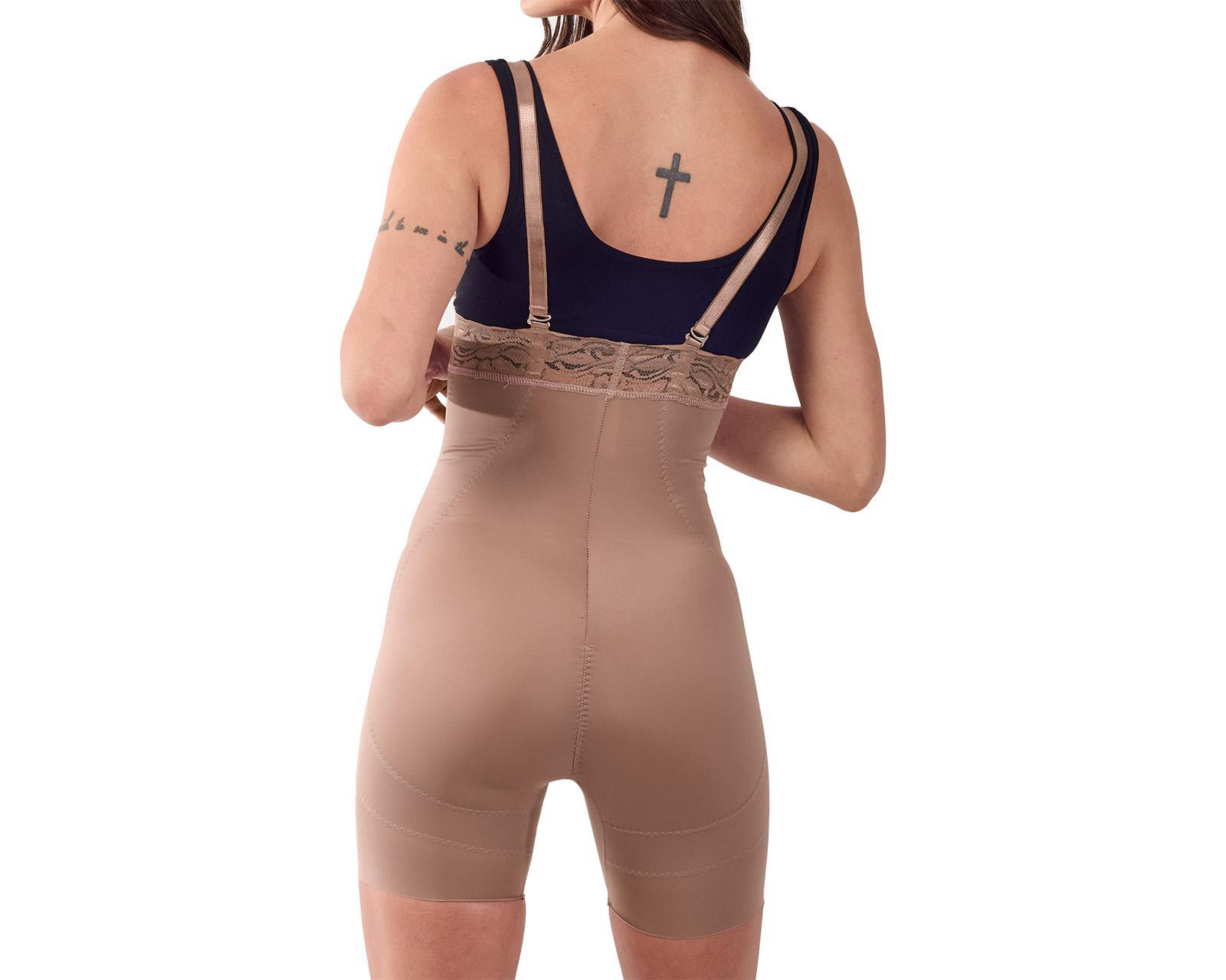 Foto 2 | Body con Control Bravezza Café para Mujer