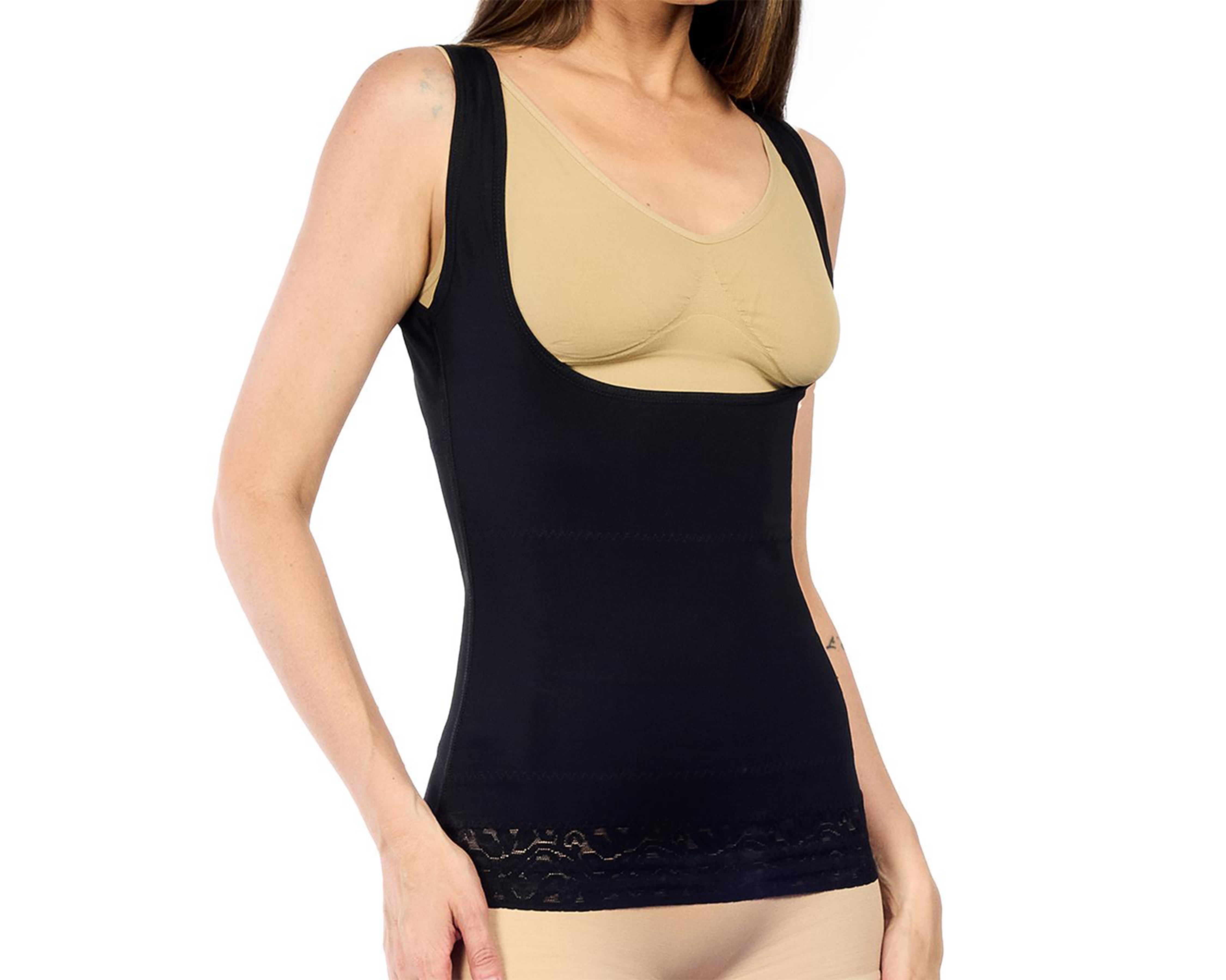 Faja con Control Bravezza Negra para Mujer