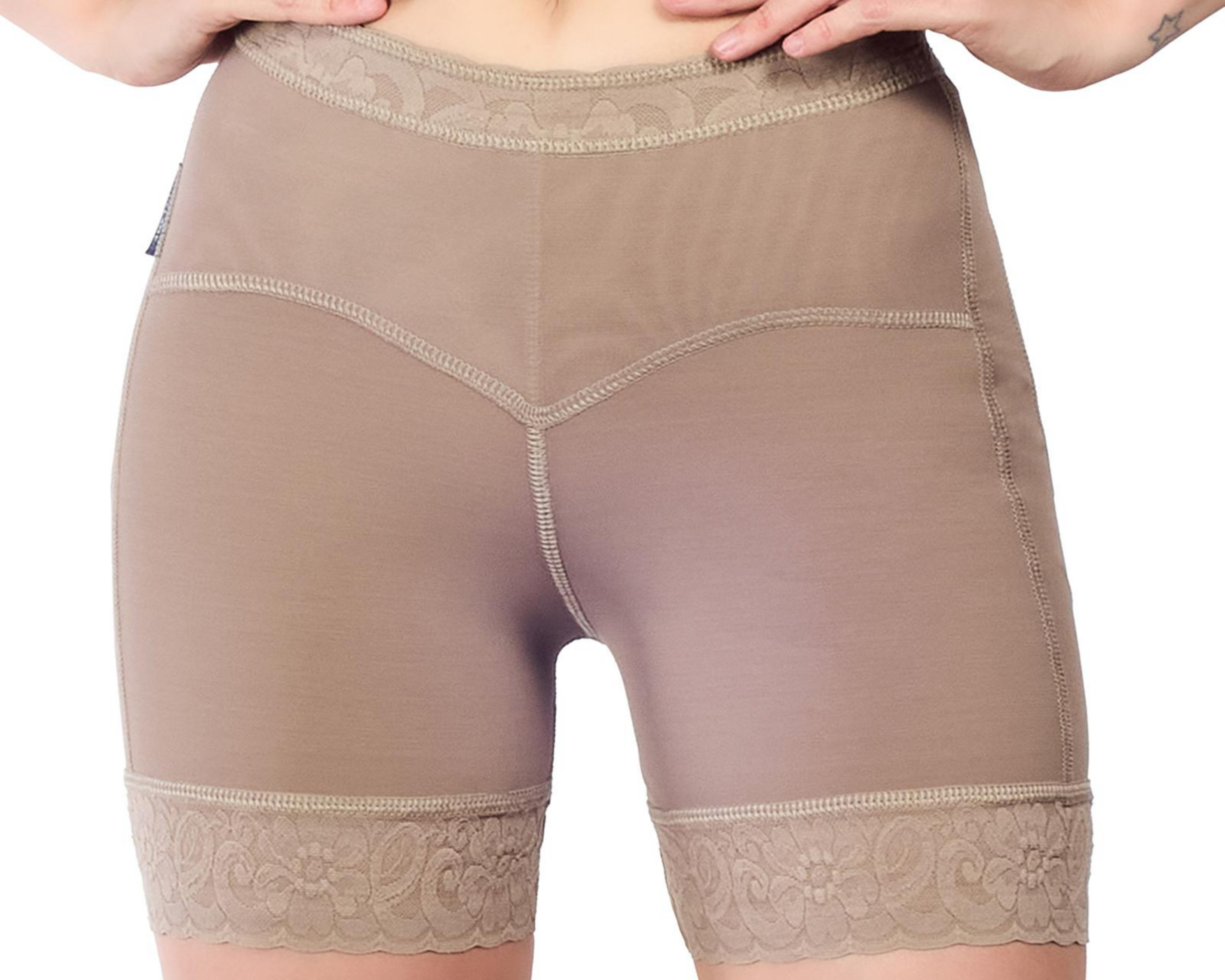 Foto 1 | Bóxer Control Bravezza con Encaje para Mujer