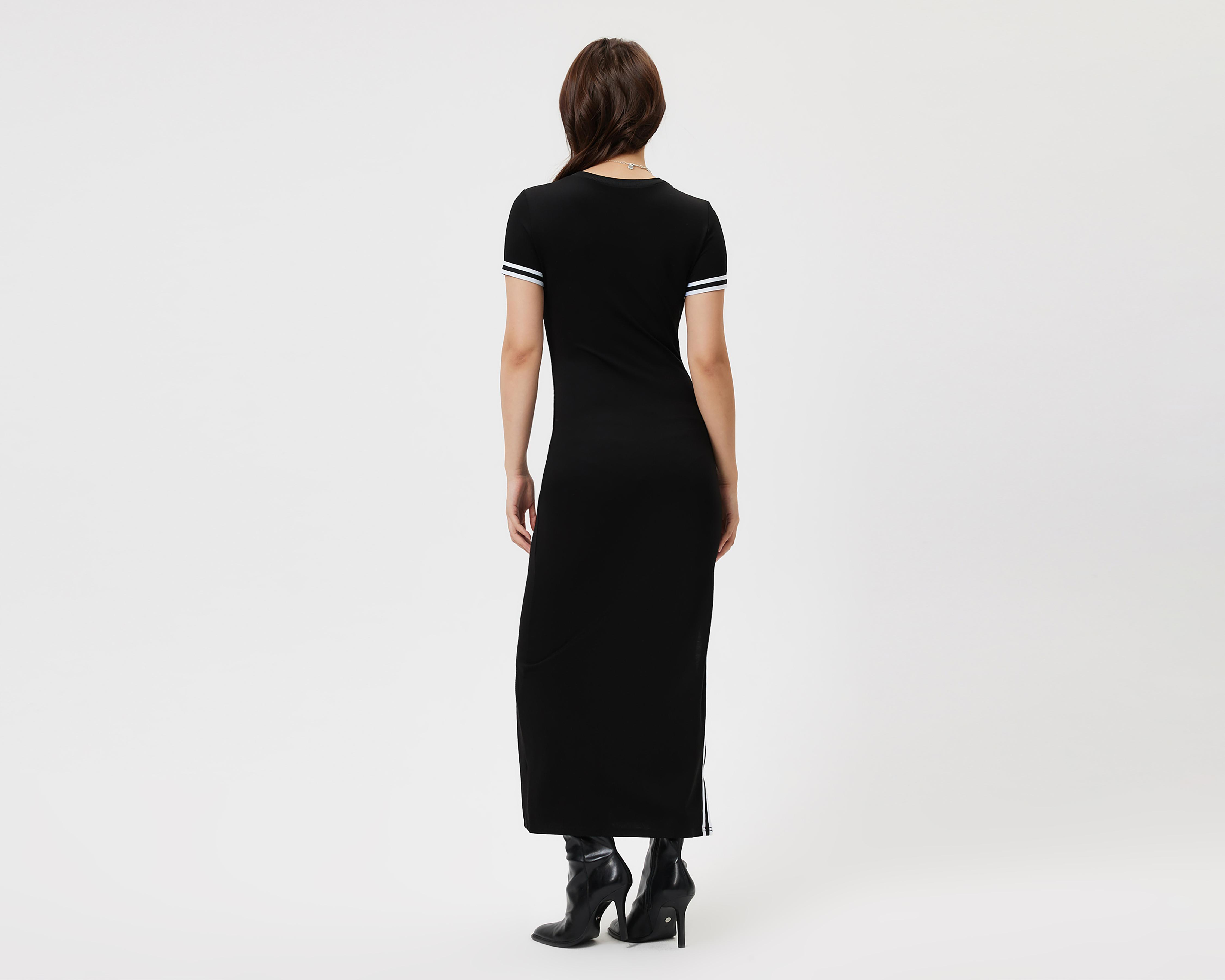 Foto 4 pulgar | Vestido Casual Savana Manga Corta Negro