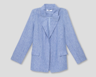 Foto 1 | Blazer Azul Strona para Mujer