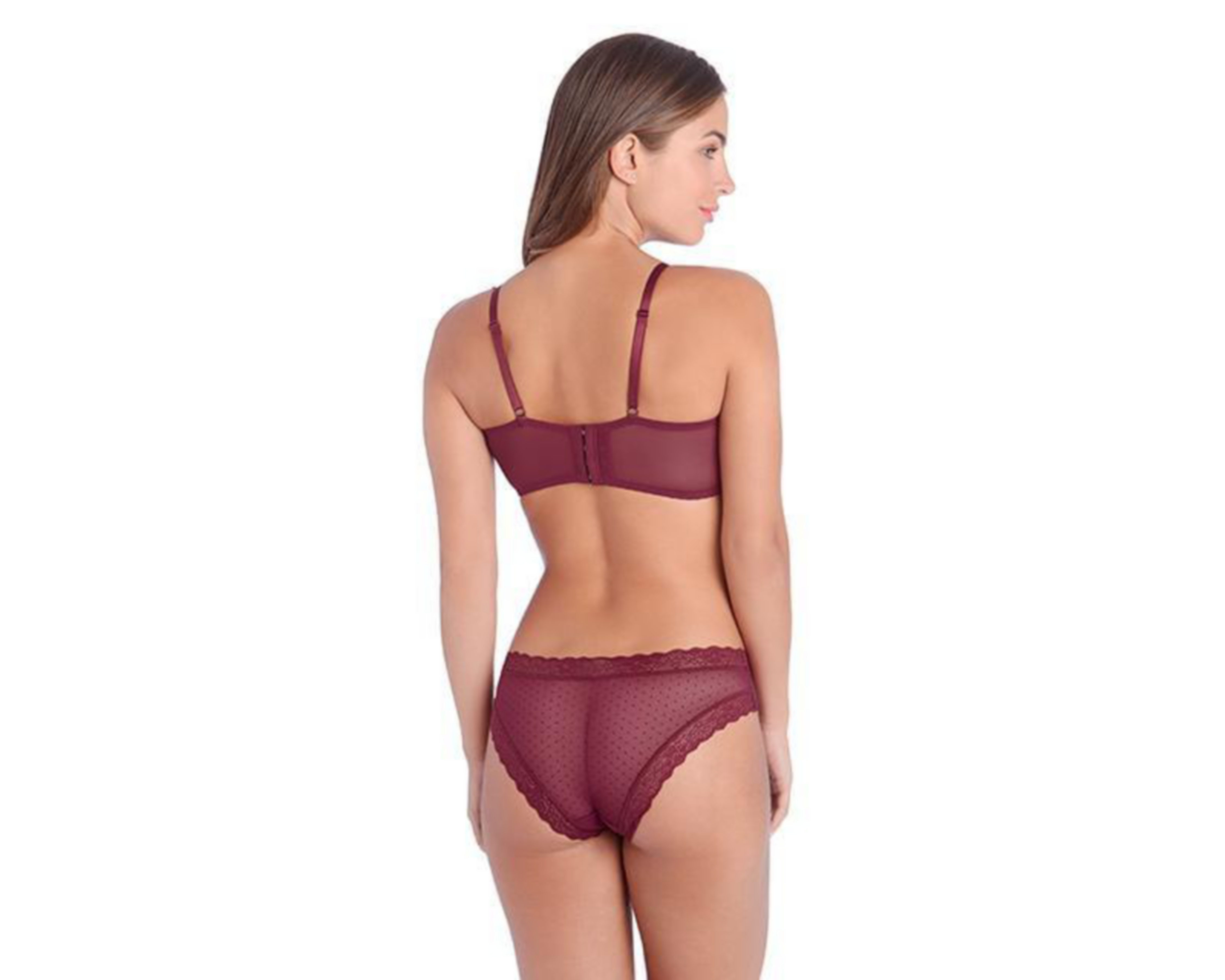 Foto 3 pulgar | Coordinado Beauty Secret con Encaje para Mujer 2 Pack