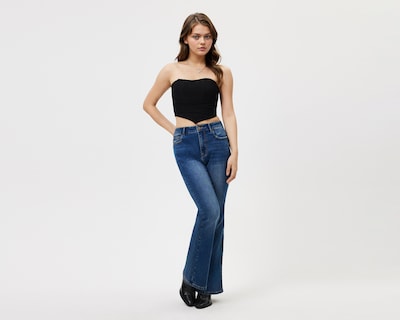 Foto 5 | Blusa Strapless Savana para Mujer