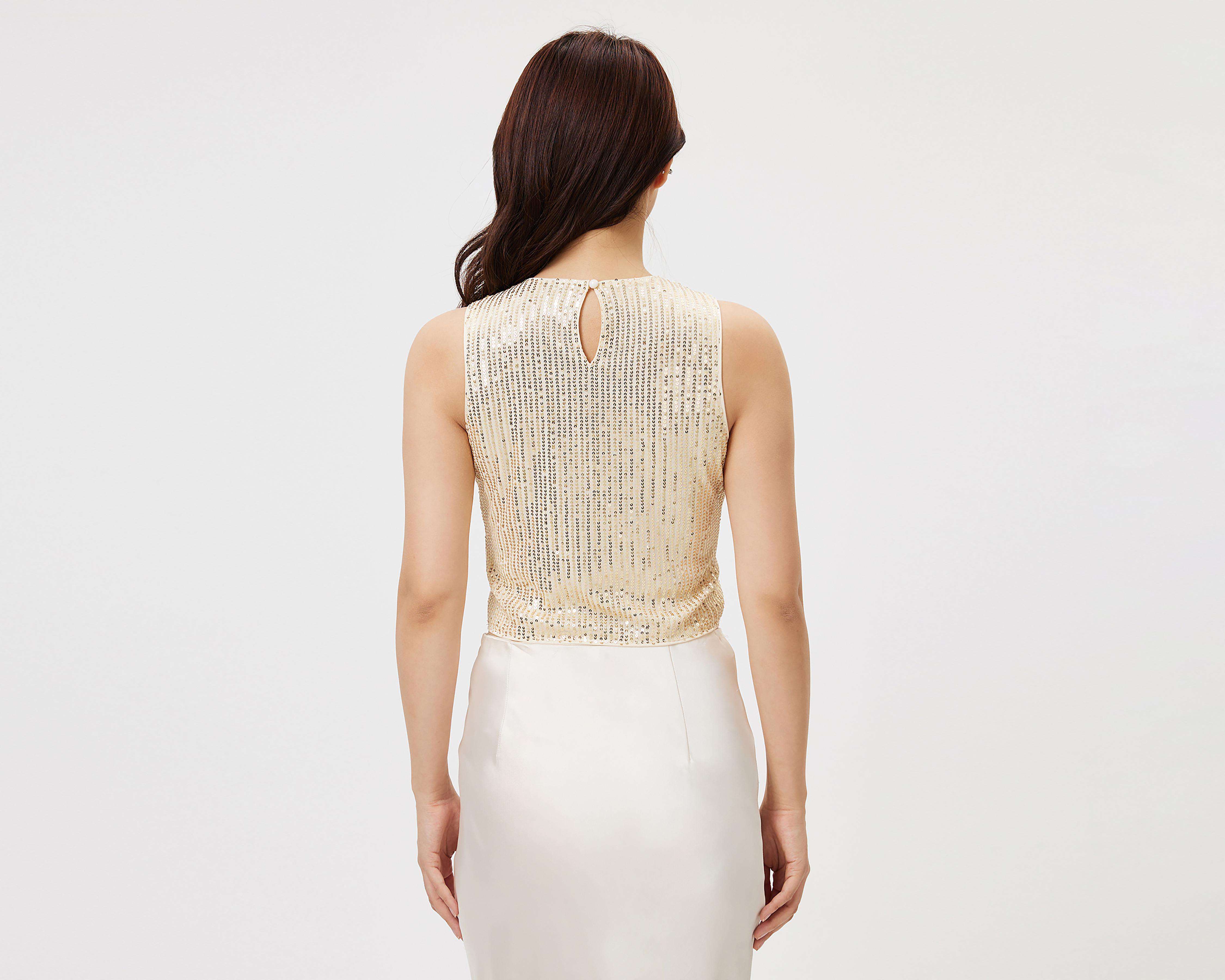 Foto 4 pulgar | Blusa Savana con Lentejuelas para Mujer
