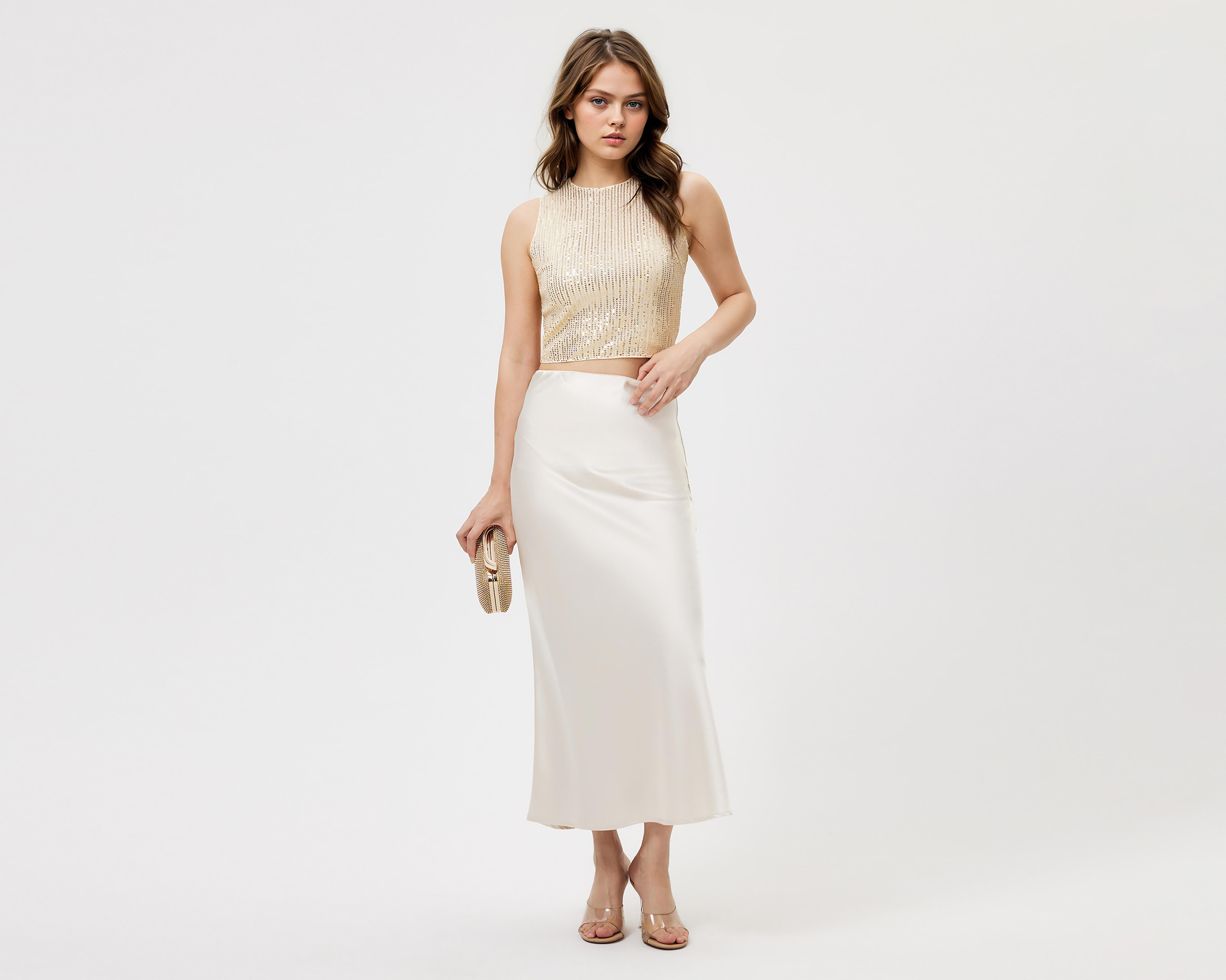 Foto 5 | Blusa Savana con Lentejuelas para Mujer