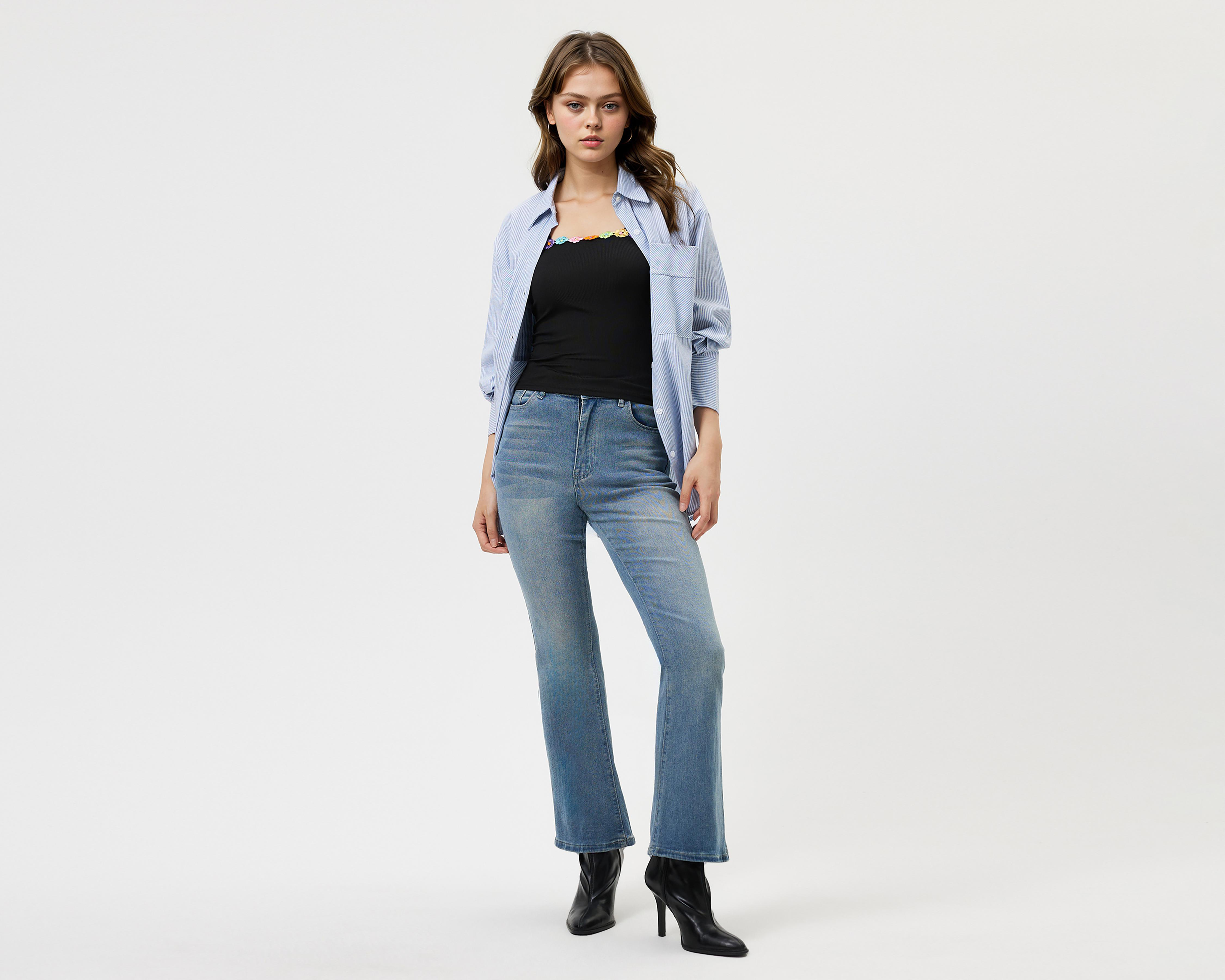 Foto 5 | Crop Top Savana de Tirantes para Mujer