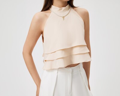Foto 4 | Blusa Savana sin Mangas para Mujer