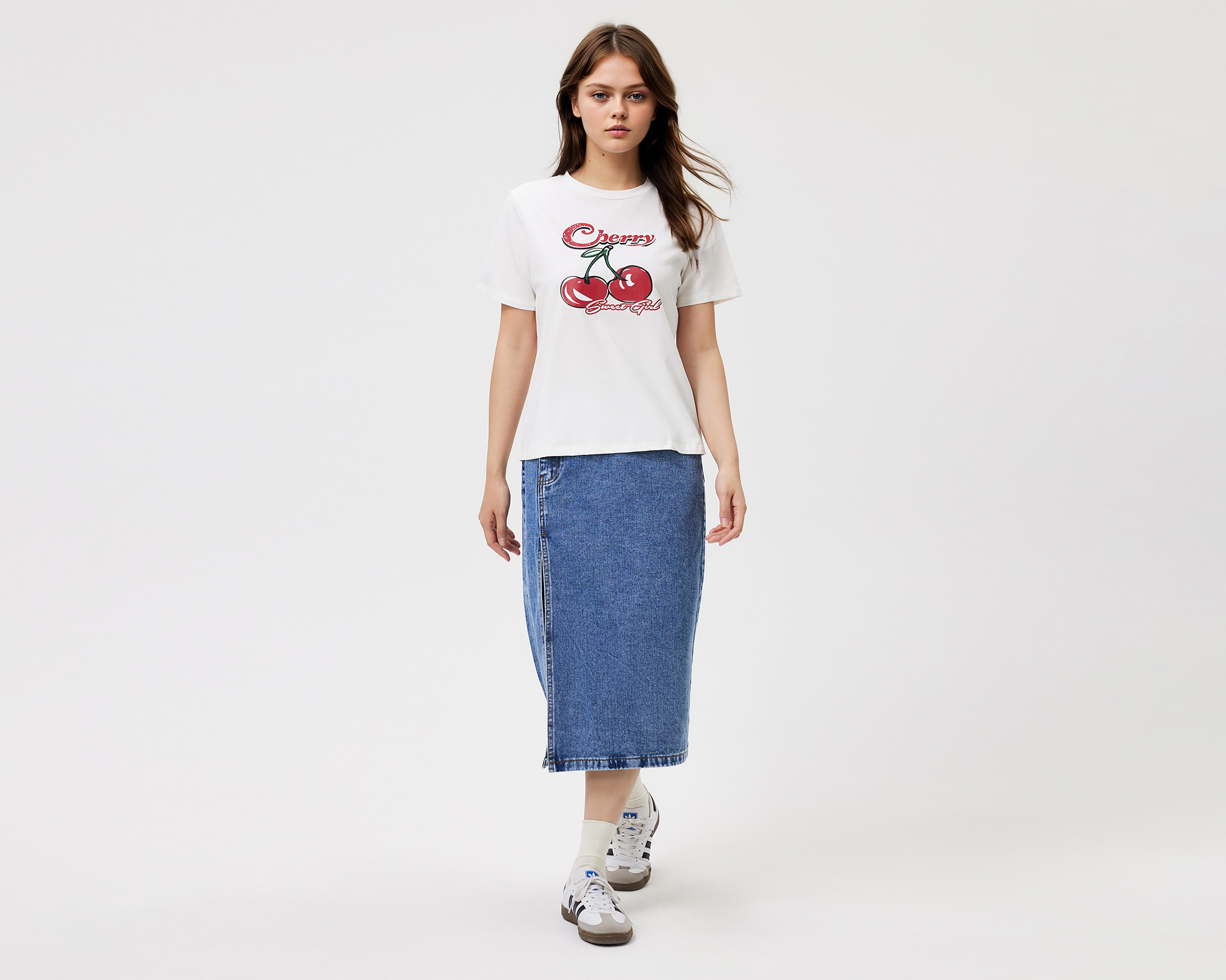 Foto 6 pulgar | Playera Savana Manga Corta para Mujer