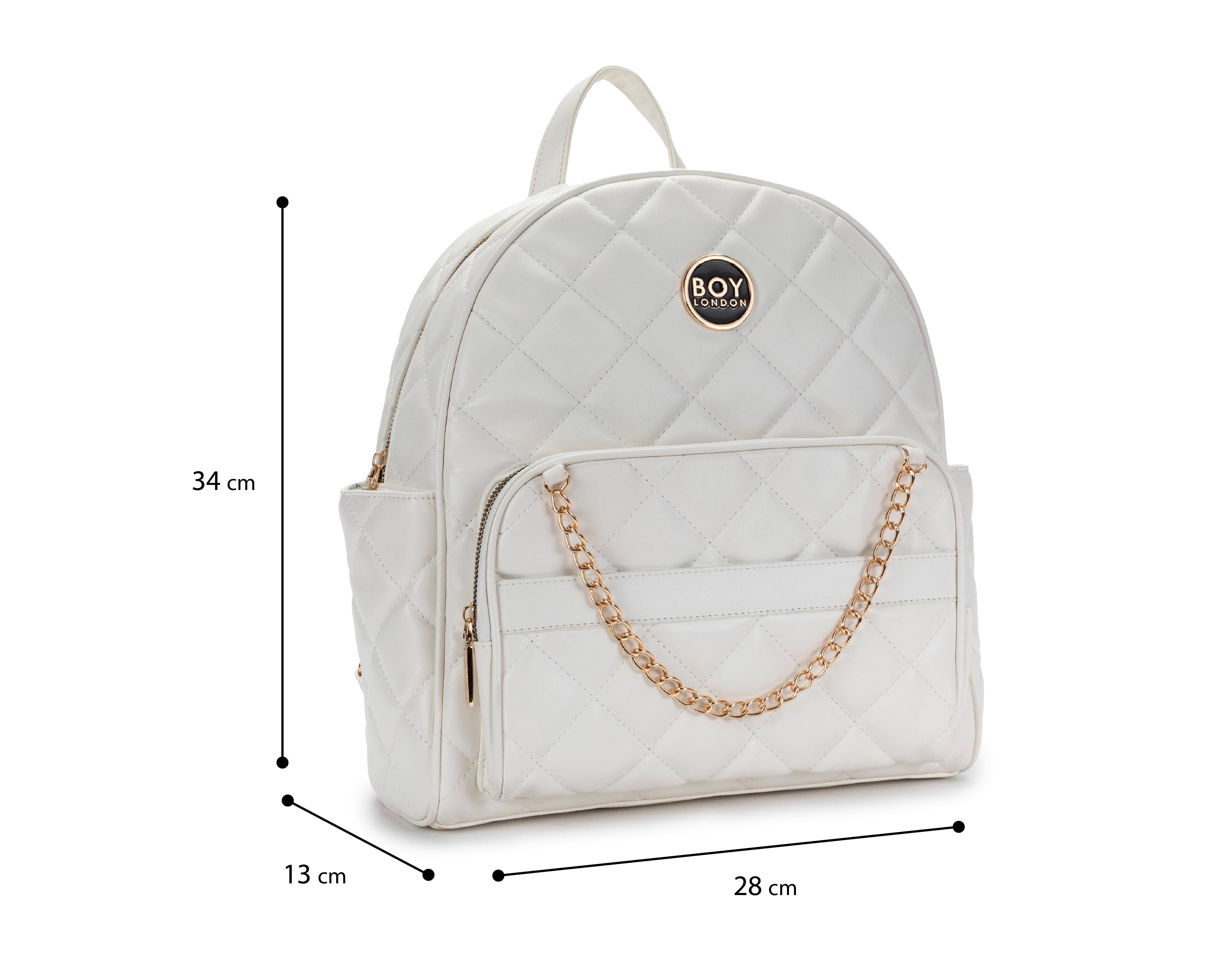 Foto 6 pulgar | Mochila Boy London Blanca