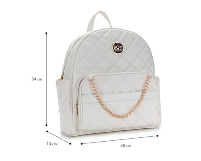 Foto 5 | Mochila Boy London Blanca