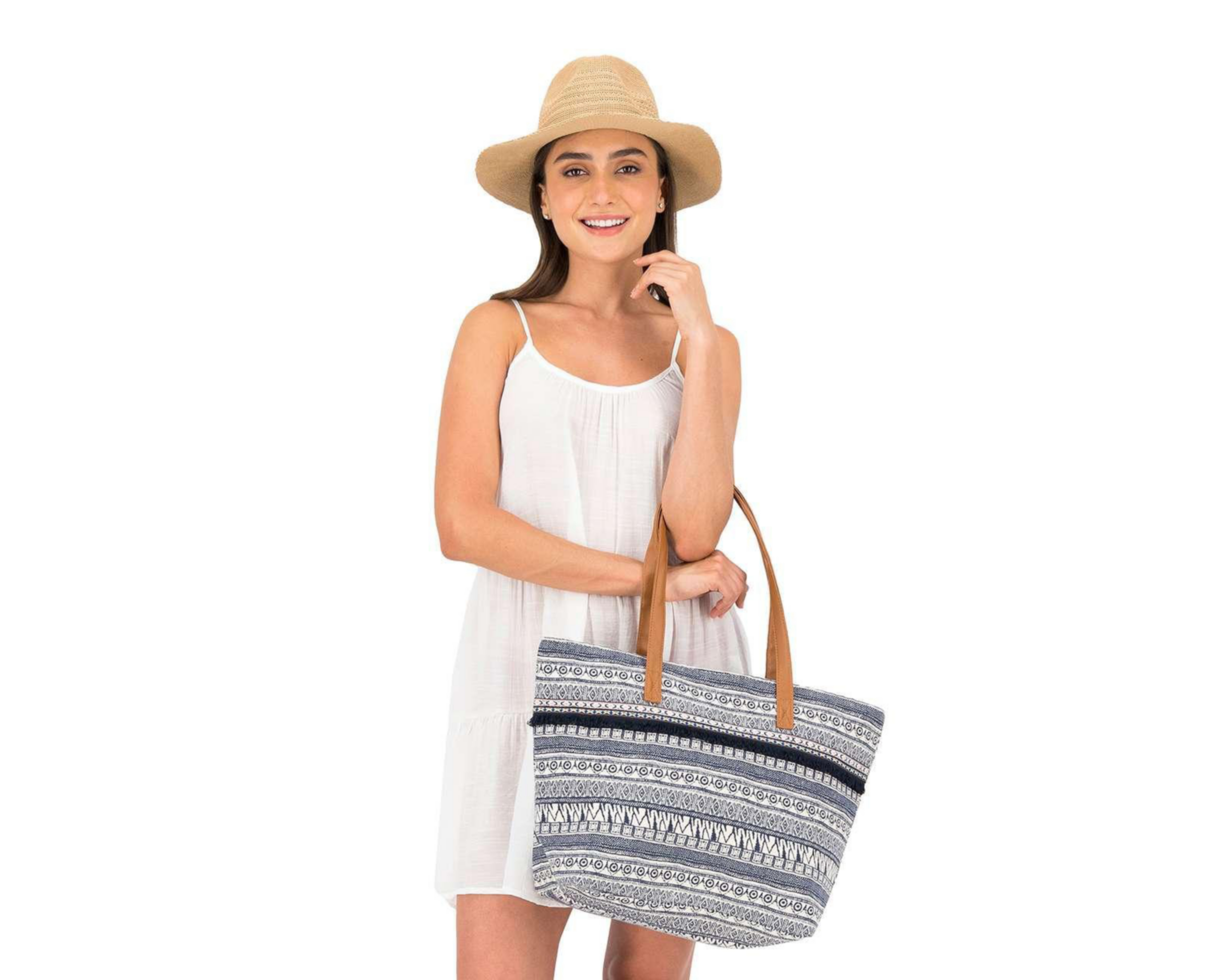 Foto 7 pulgar | Bolsa de Hombro con Estampado marca Rio Beach para Mujer