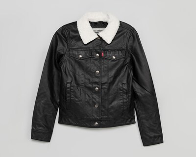 Foto 1 | Chamarra tipo Piel Levi's para Mujer
