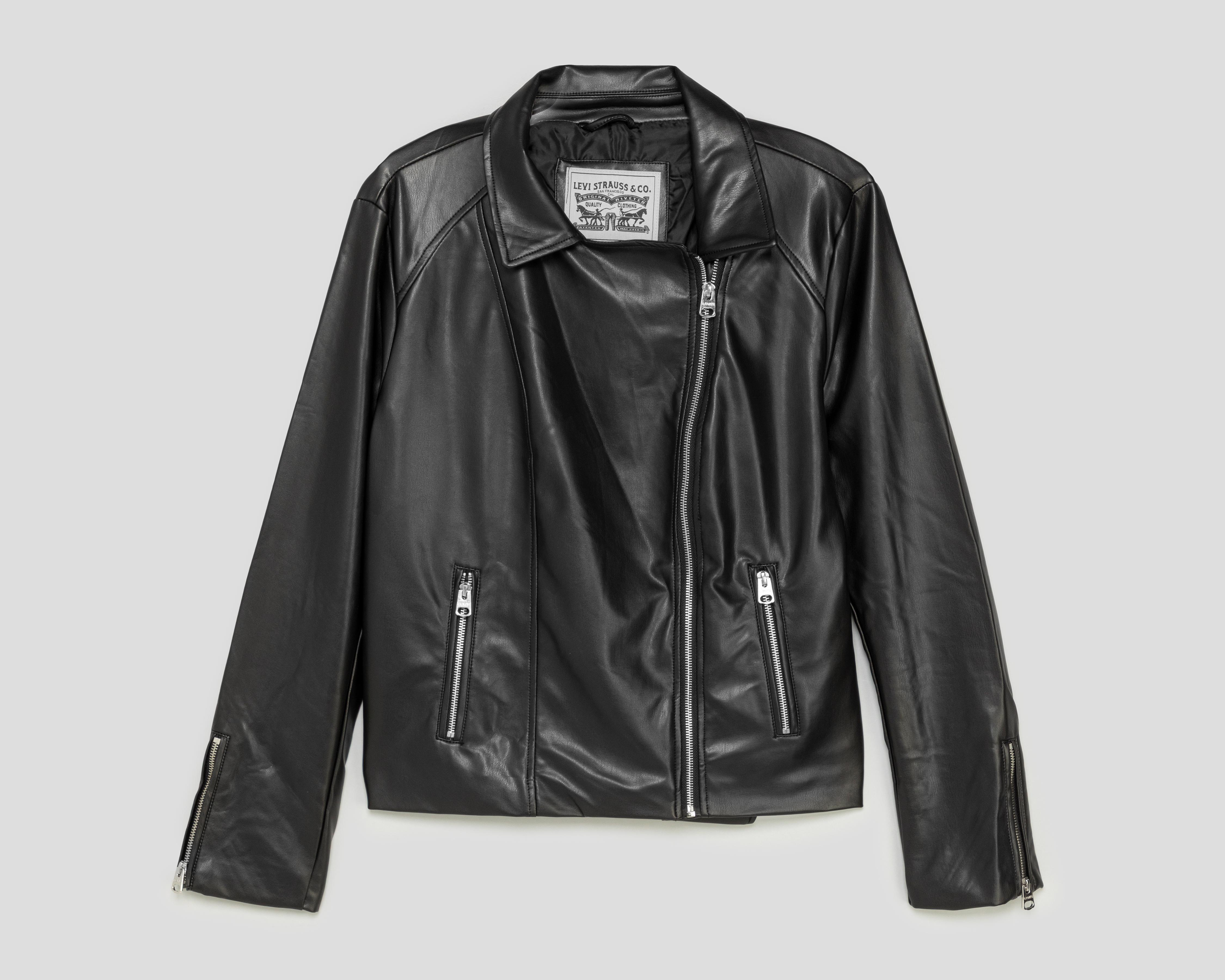 Foto 1 | Chamarra Negra Levi's para Mujer