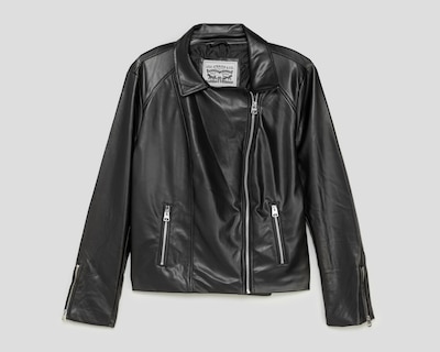 Foto 1 | Chamarra Negra Levi's para Mujer