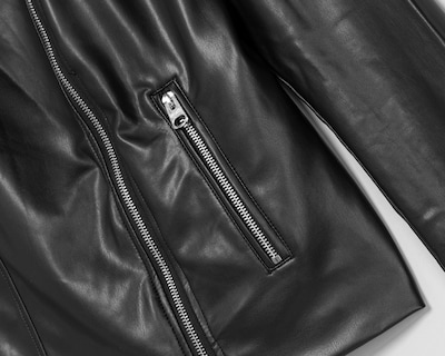 Foto 3 | Chamarra Negra Levi's para Mujer