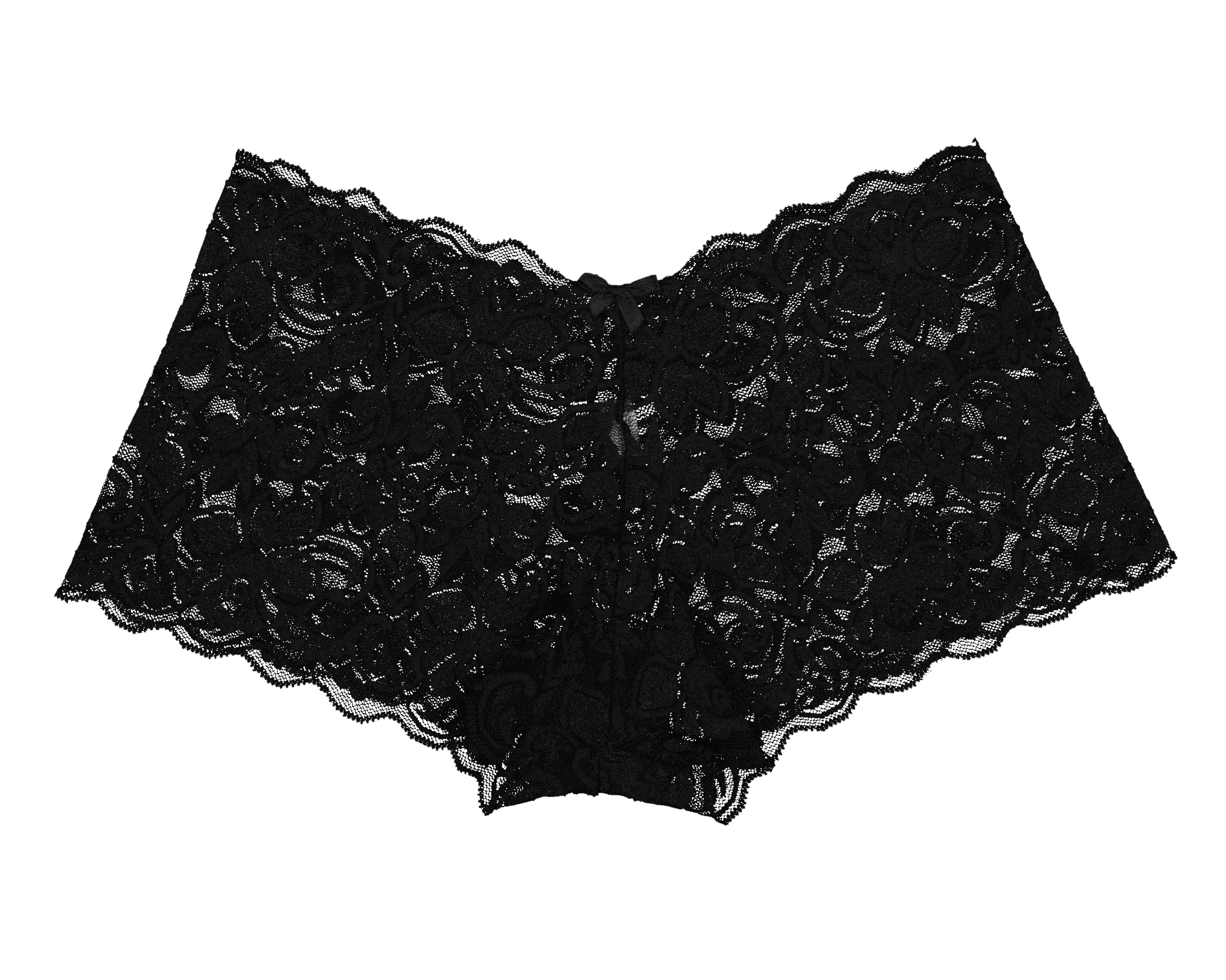 Foto 4 pulgar | Bóxer de Encaje Linda Keerr para Mujer 3 Piezas