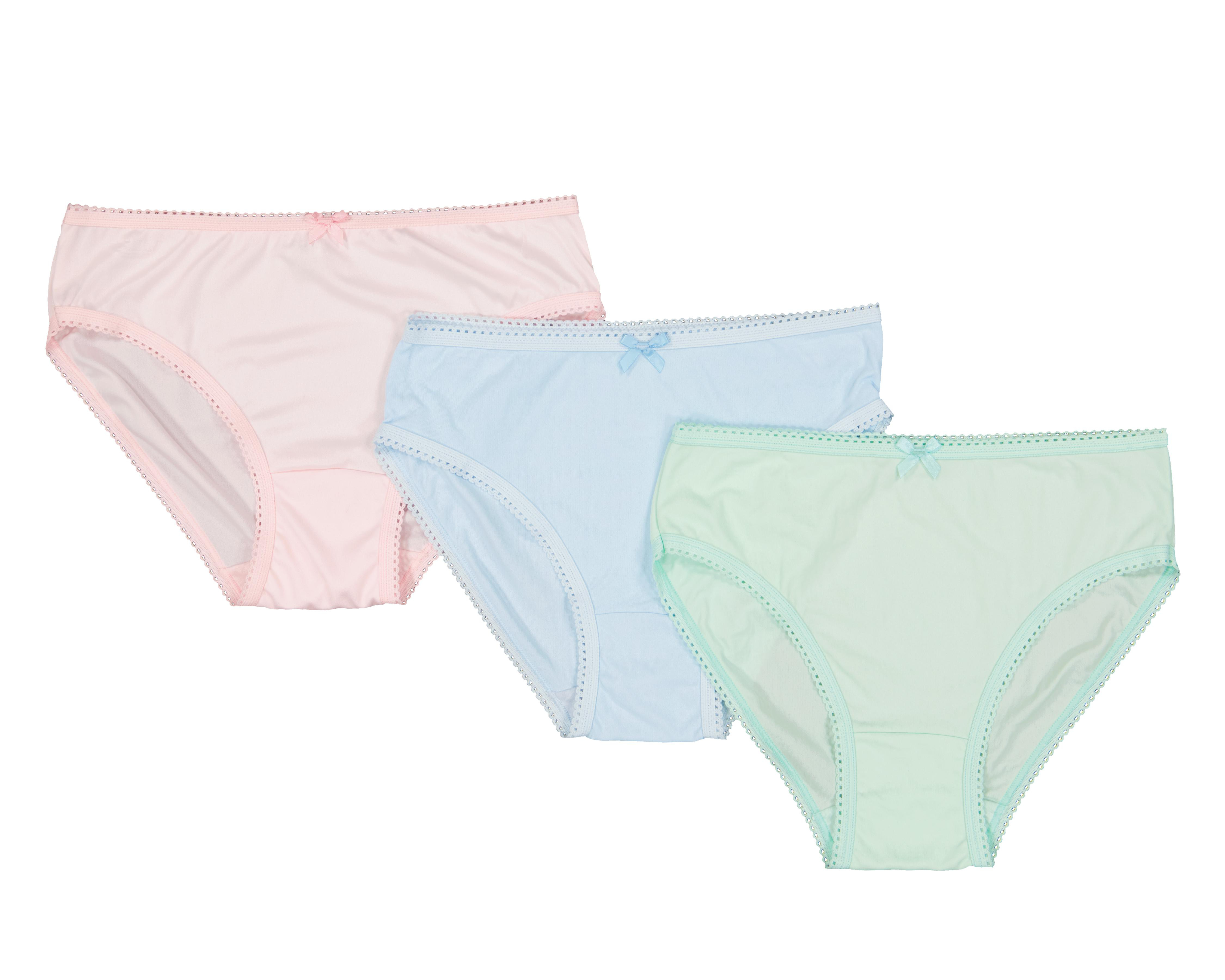 Pantaleta Corte Francés Linda Keerr para Mujer 3 Piezas