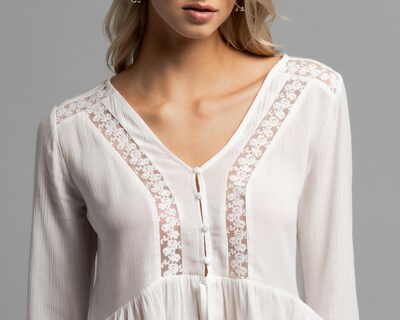 Foto 4 | Blusa Manga Larga Sahara Juvenil