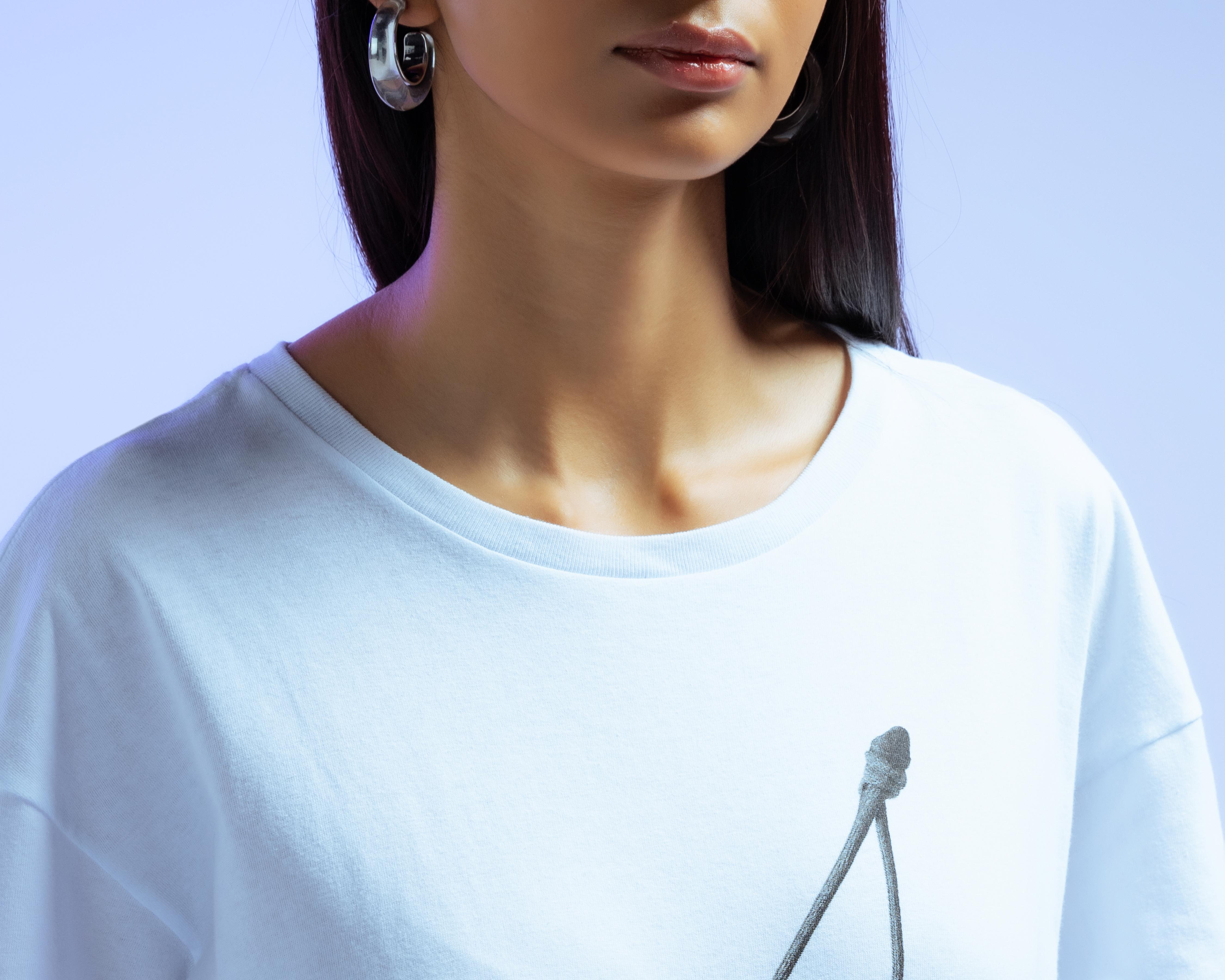 Foto 4 | Playera Manga Corta Strona para Mujer