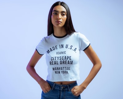 Foto 2 | Playera Manga Corta Strona para Mujer