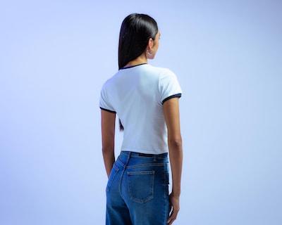 Foto 3 | Playera Manga Corta Strona para Mujer