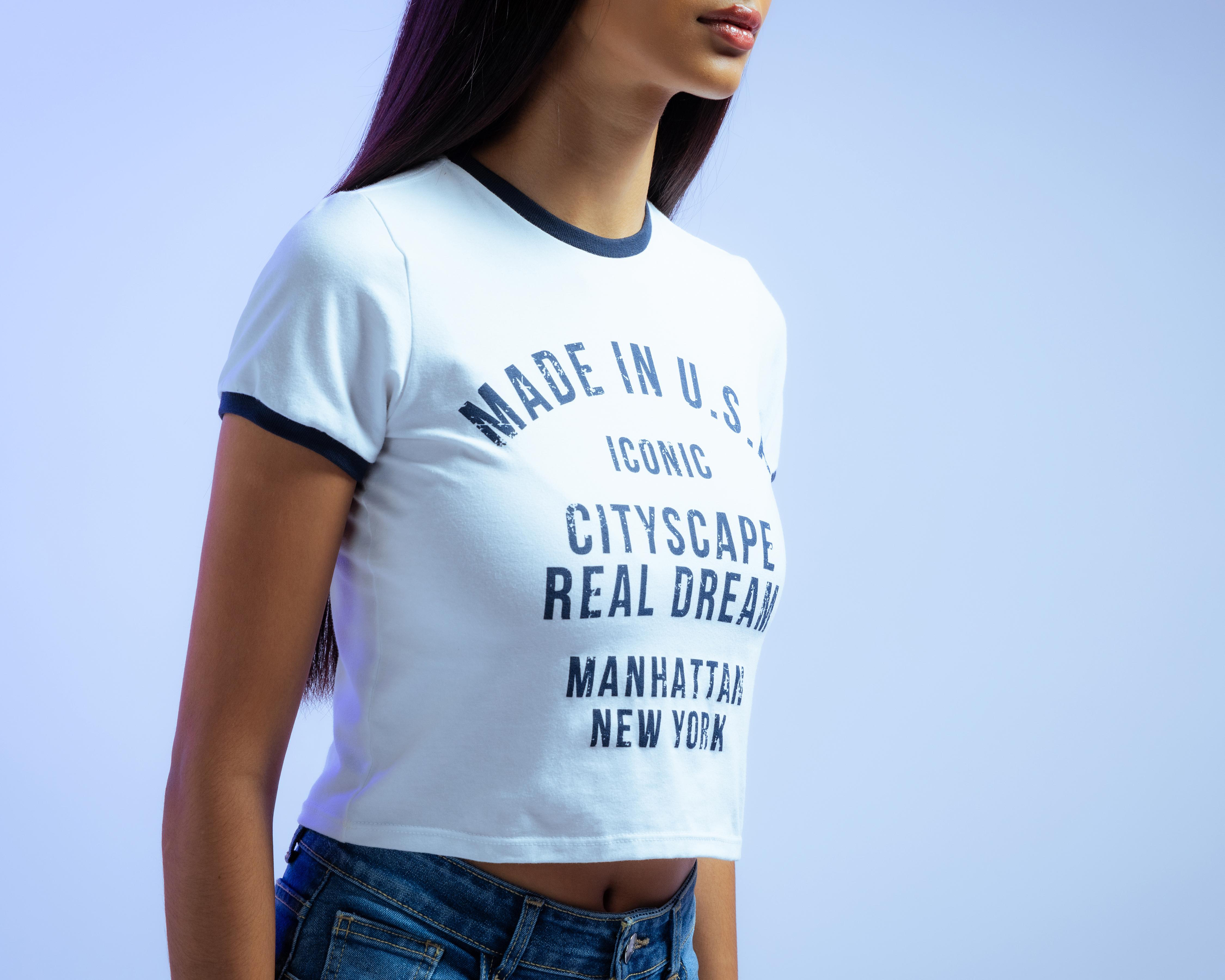 Foto 5 pulgar | Playera Manga Corta Strona para Mujer