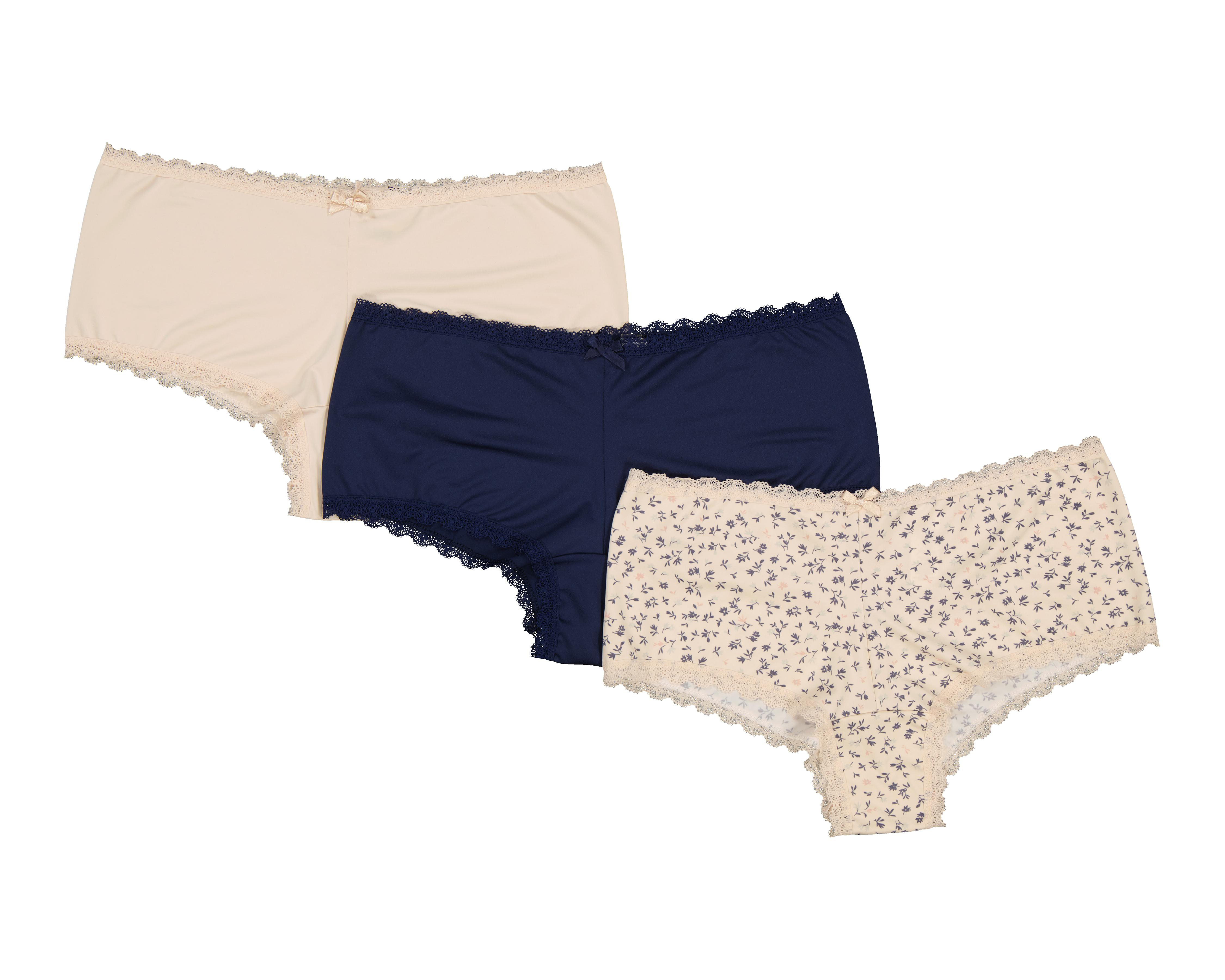 Bóxer Frescura para Mujer 3 Piezas