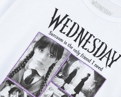 Foto 3 | Playera Manga Corta Merlina para Mujer