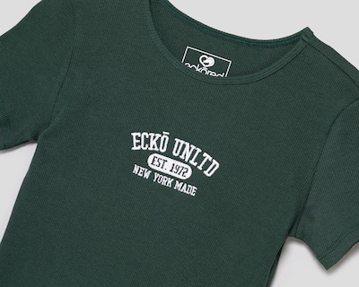 Foto 3 | Playera Verde Ecko Unltd. para Mujer