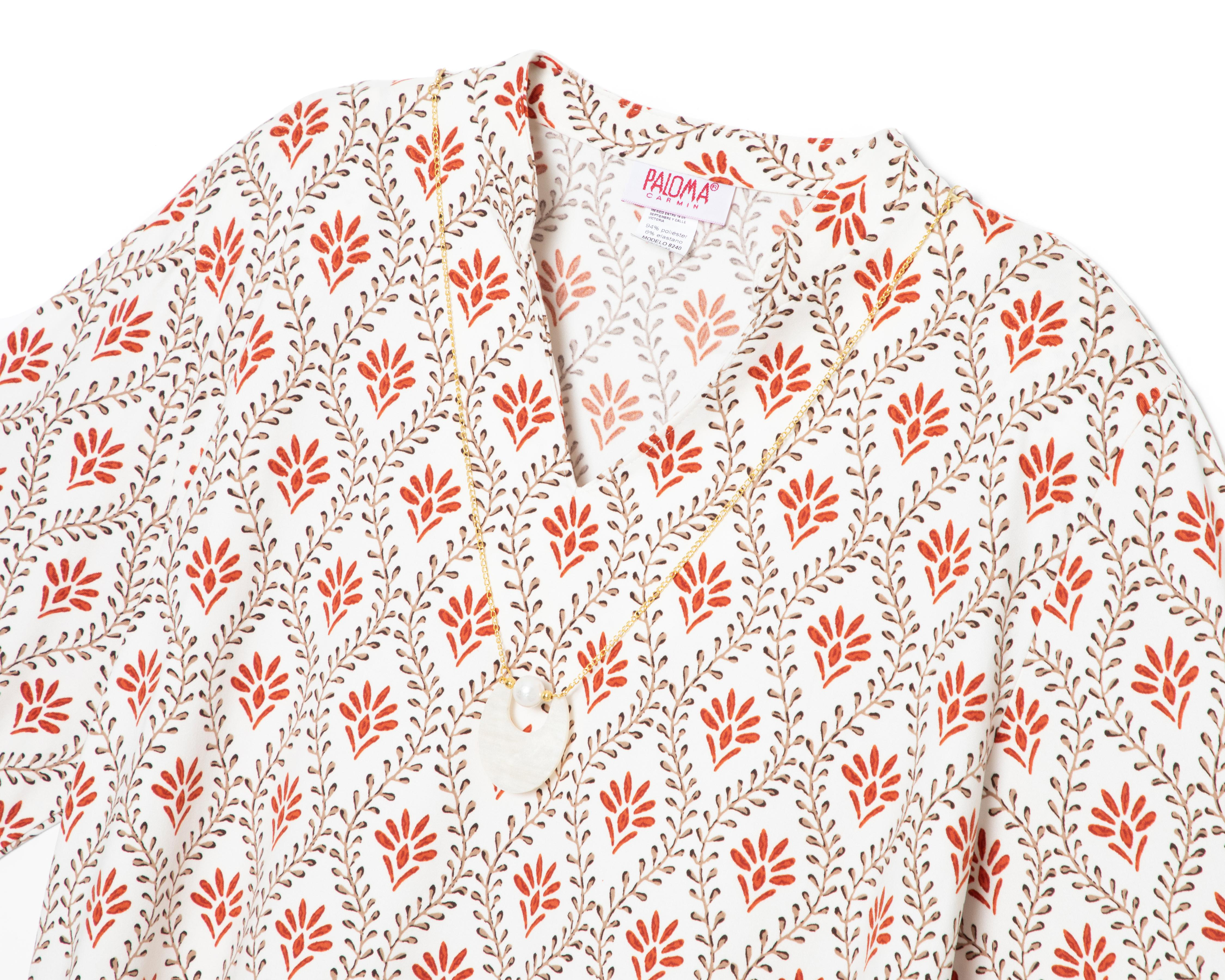 Foto 3 | Blusa Floral Paloma para Mujer