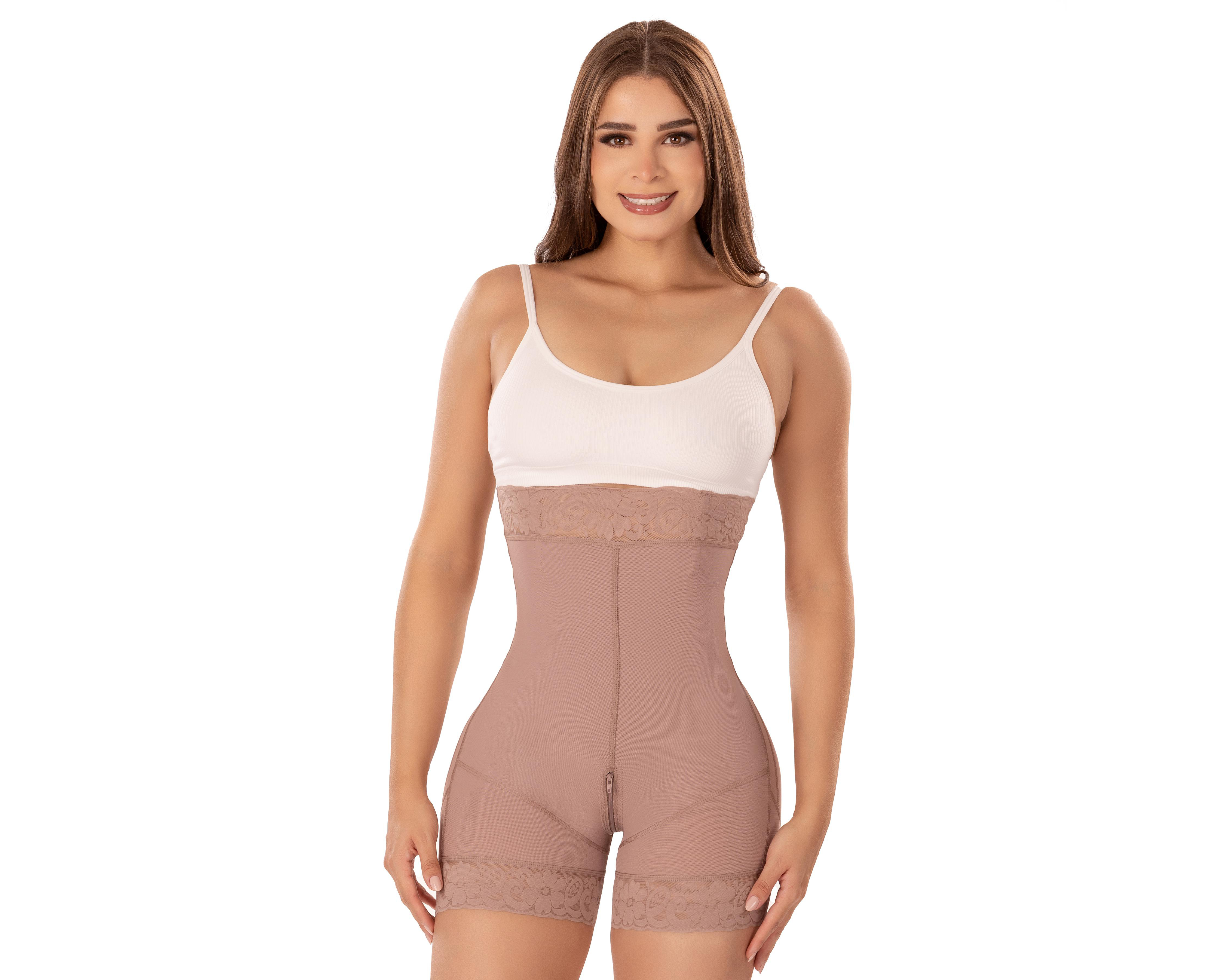 Faja tipo Bóxer Shape Concept con Encaje para Mujer
