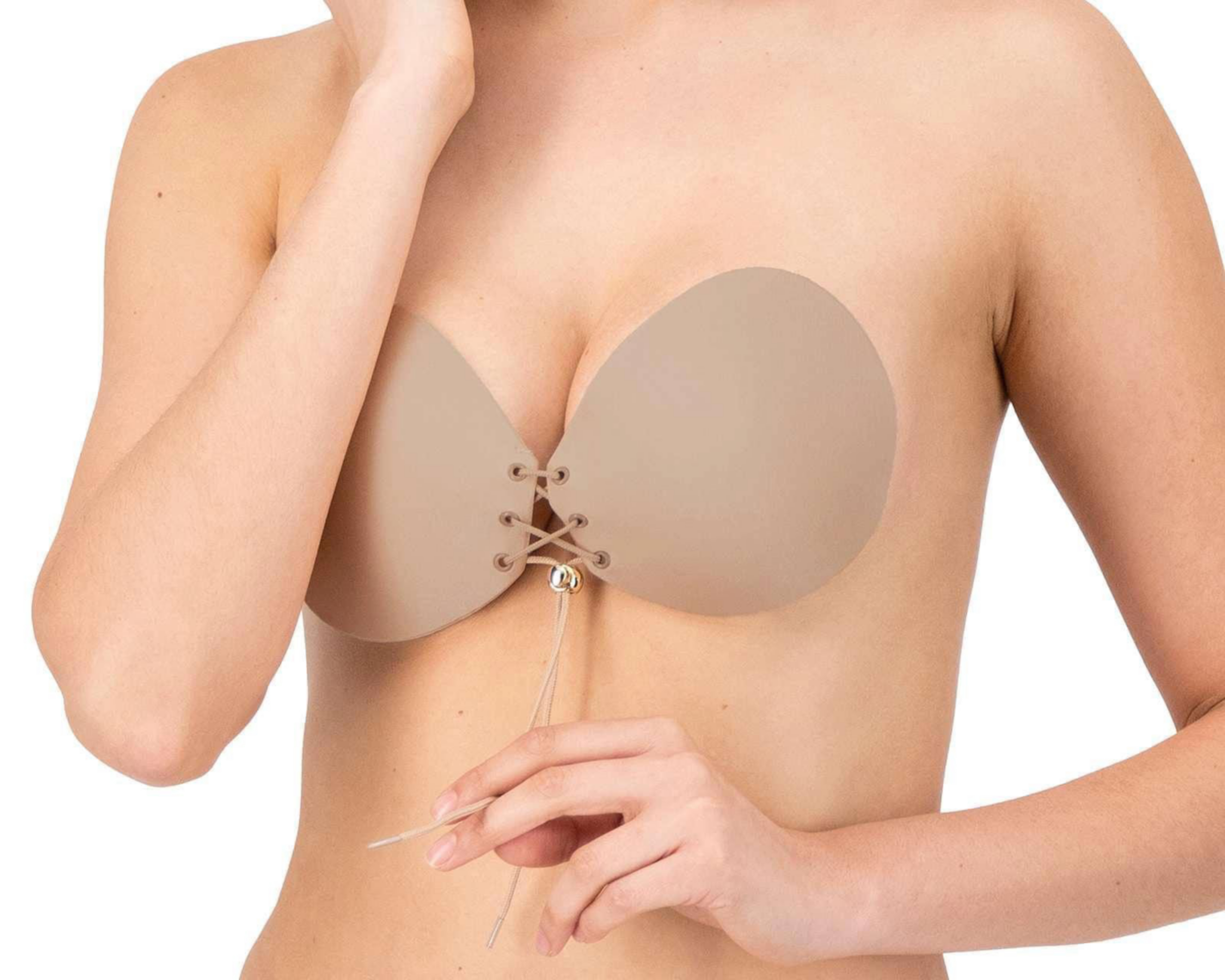 Foto 2 pulgar | Brasier Eva Tu Estilo íntimo Adhesivo de Tela para Mujer
