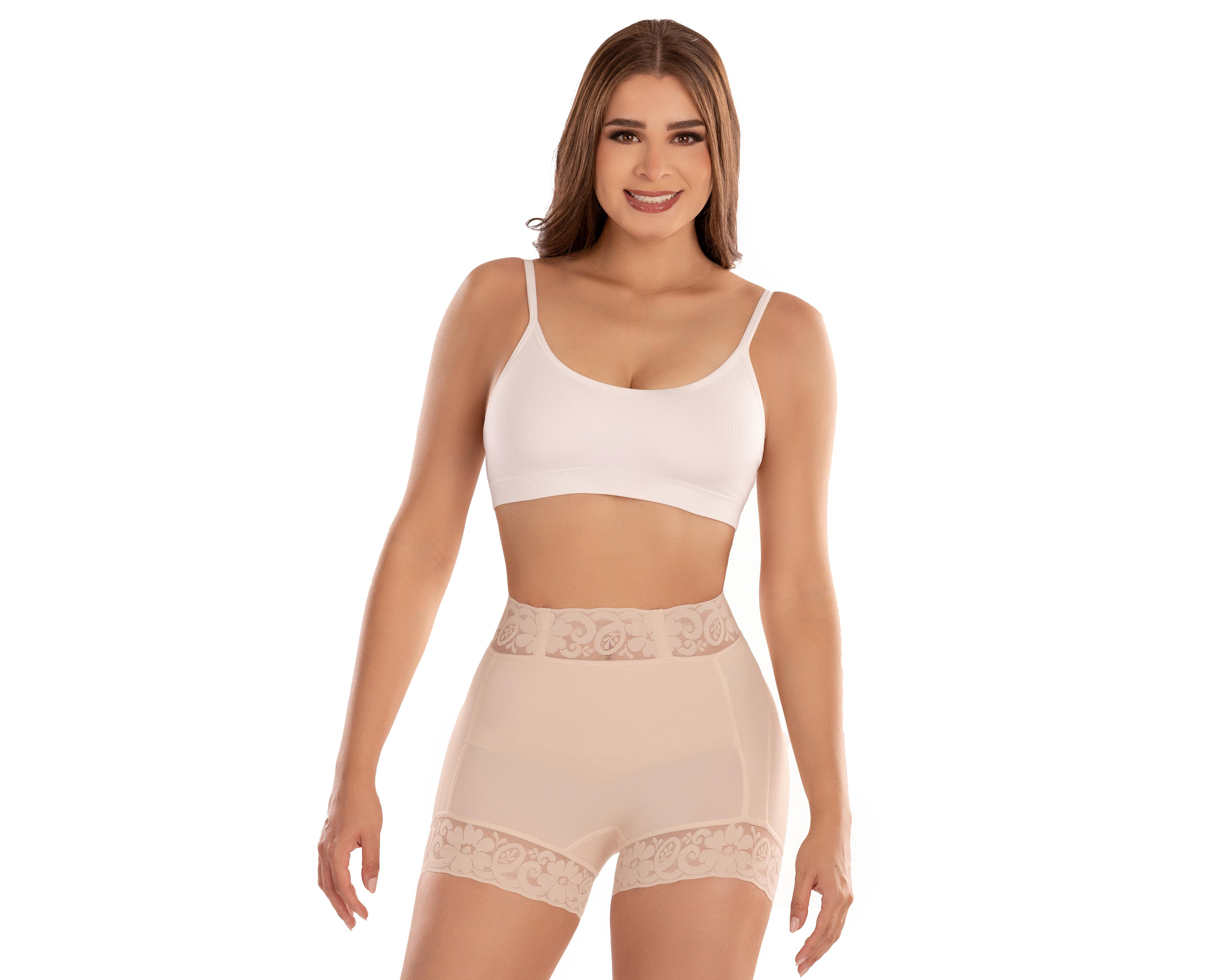 Faja tipo Bóxer Shape Concept con Encaje para Mujer
