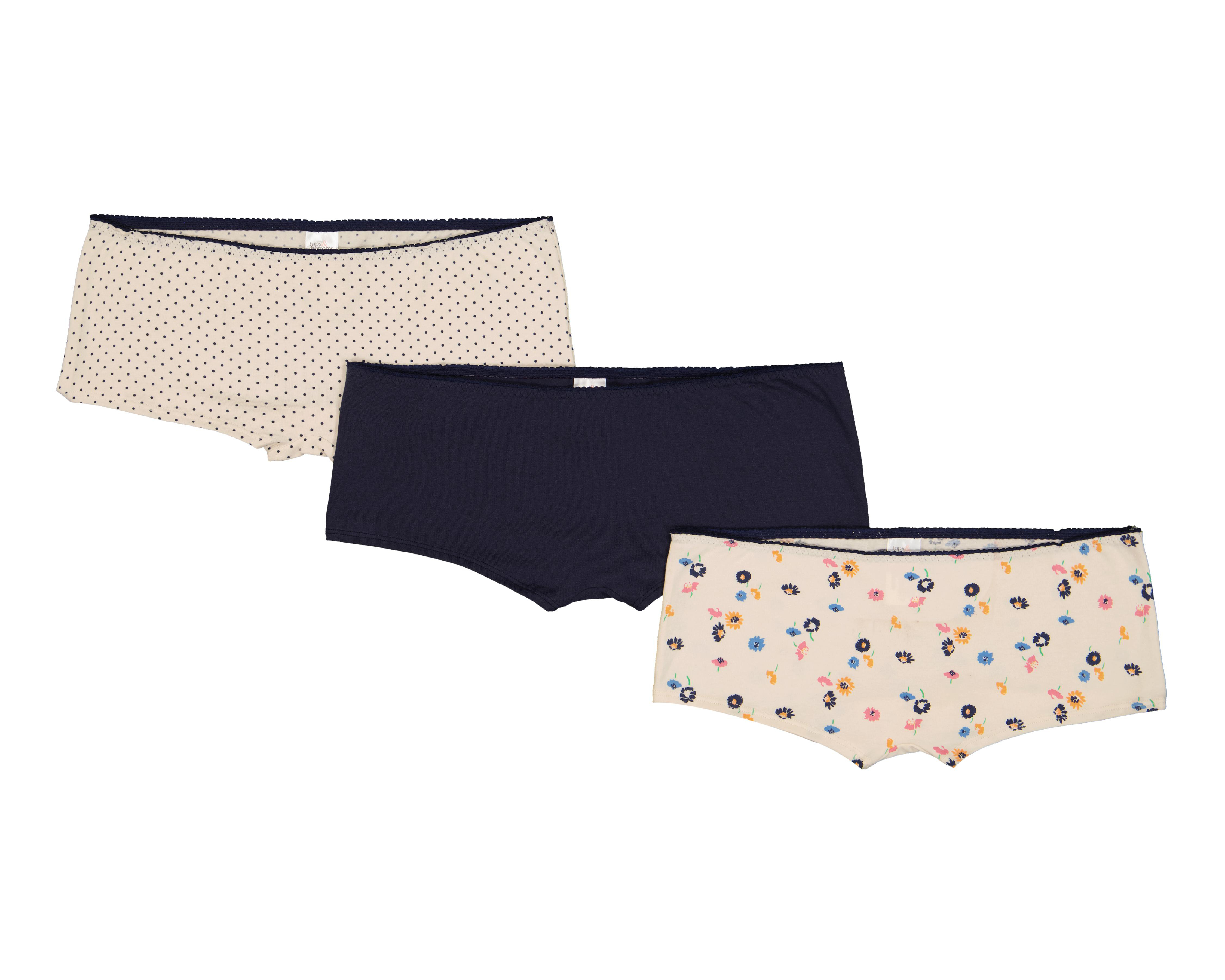 Foto 1 | Bóxer Tops & Bottoms para Mujer 3 Piezas