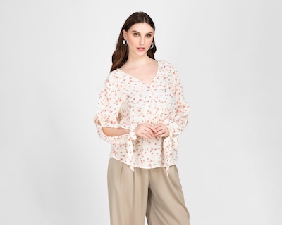 Foto 1 | Blusa Ted Lapidus Estampado Floral para Mujer