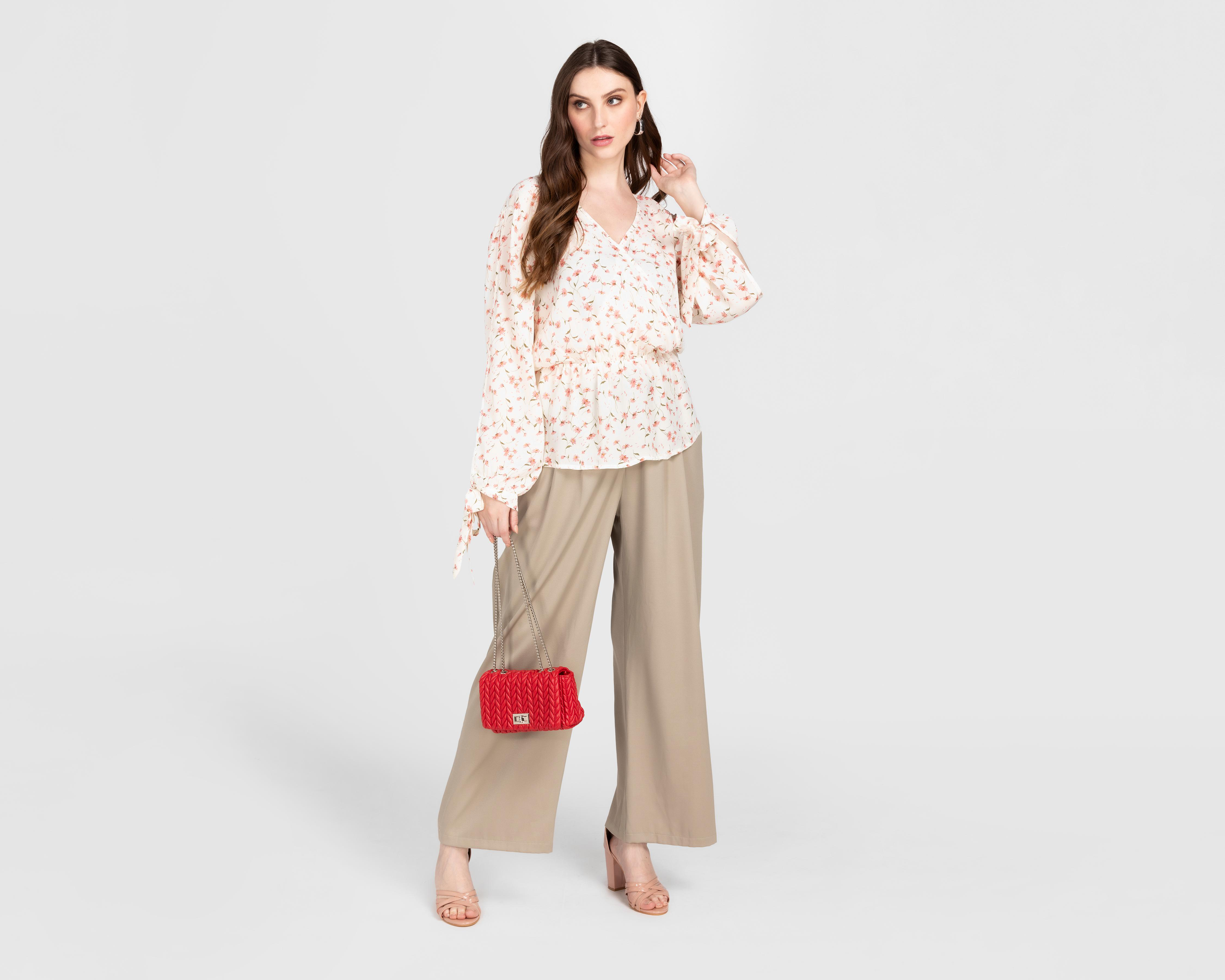 Foto 3 pulgar | Blusa Ted Lapidus Estampado Floral para Mujer