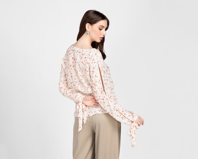 Foto 3 | Blusa Ted Lapidus Estampado Floral para Mujer