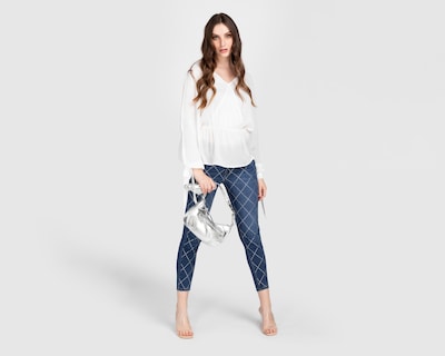 Foto 2 | Blusa Ted Lapidus Blanca para Mujer