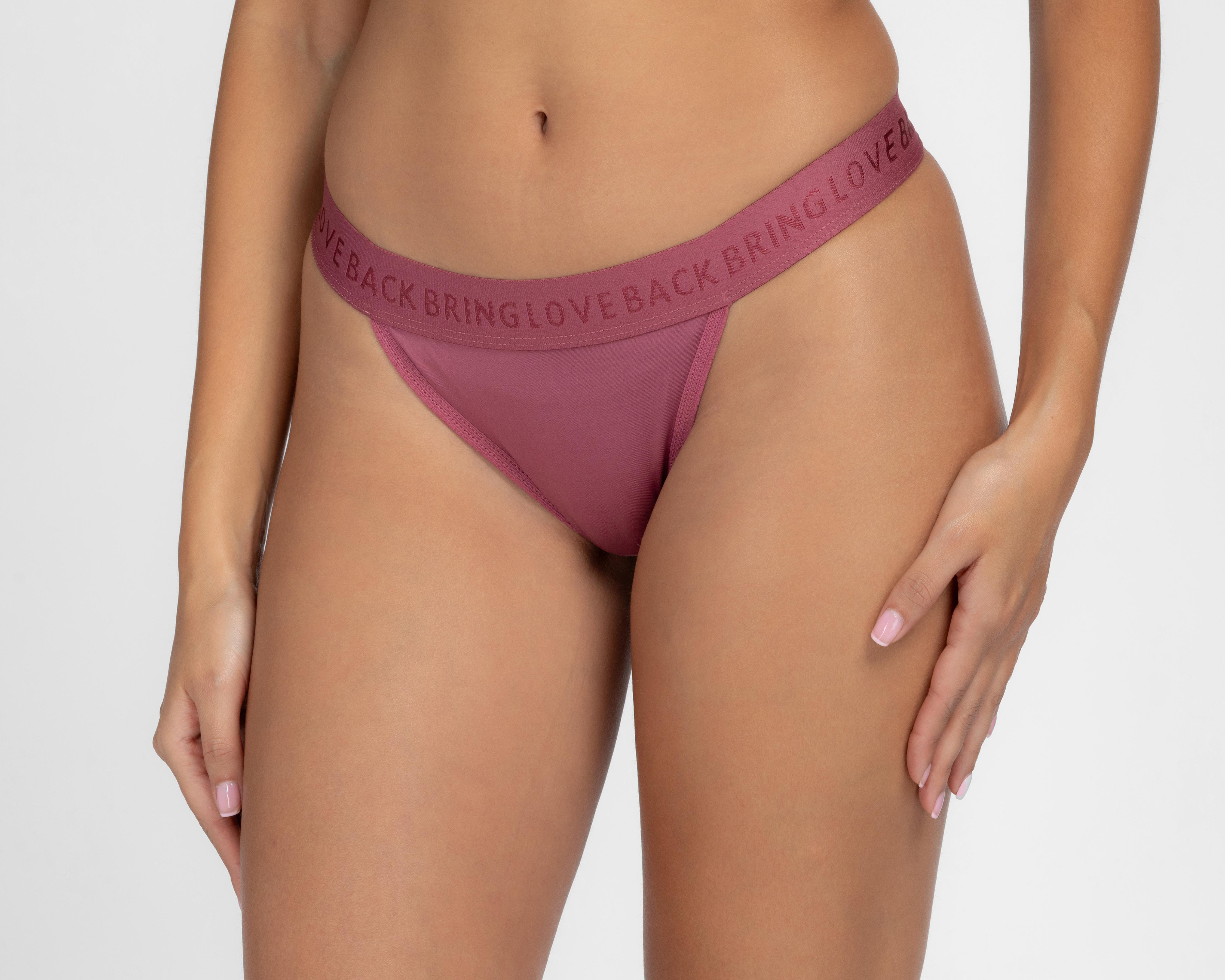 Foto 2 | Tanga con Elástico Frescura para Mujer 3 Piezas
