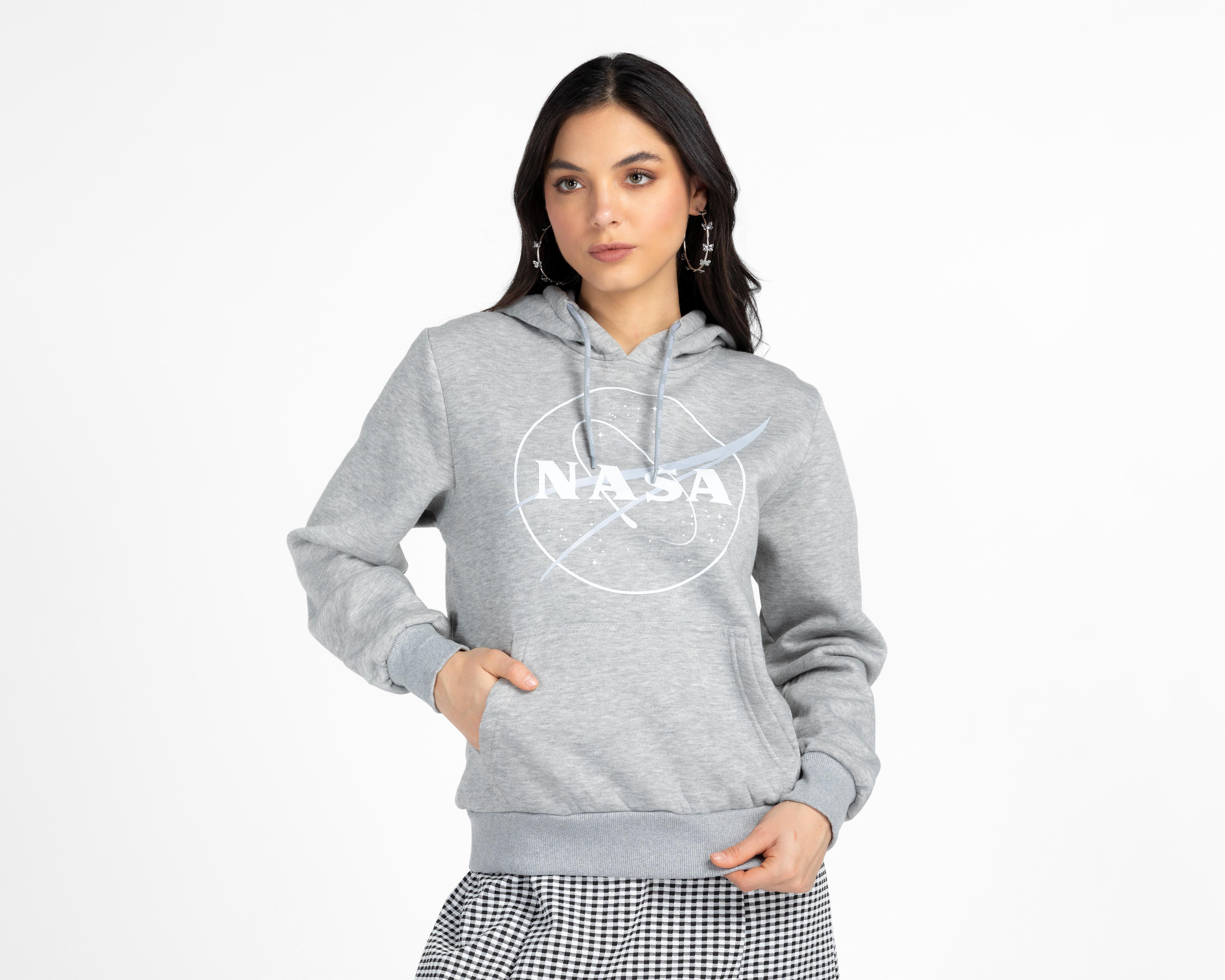 Sudadera con Gorro NASA para Mujer