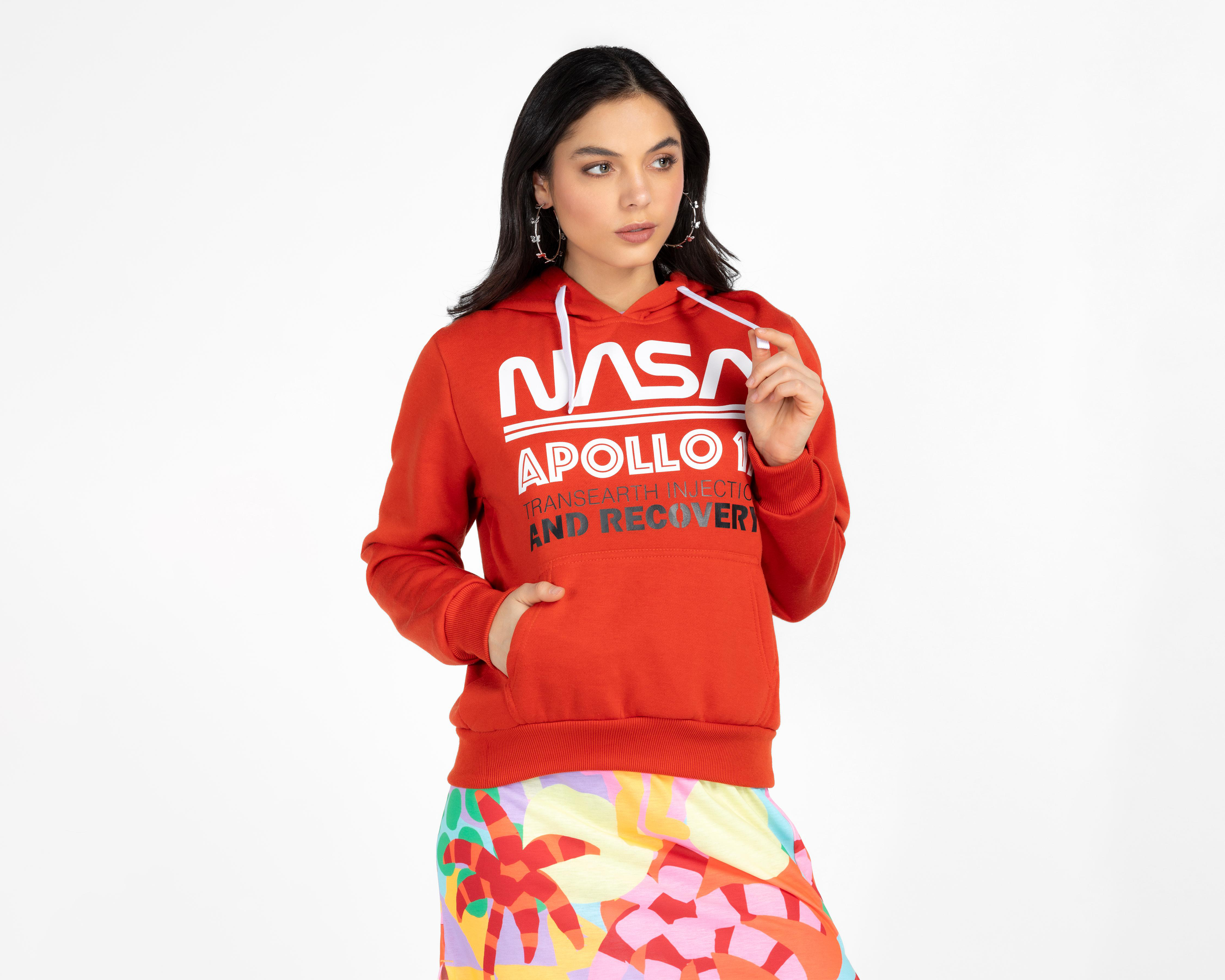 Sudadera con Gorro NASA para Mujer