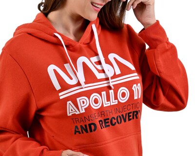 Foto 4 | Sudadera con Gorro NASA para Mujer