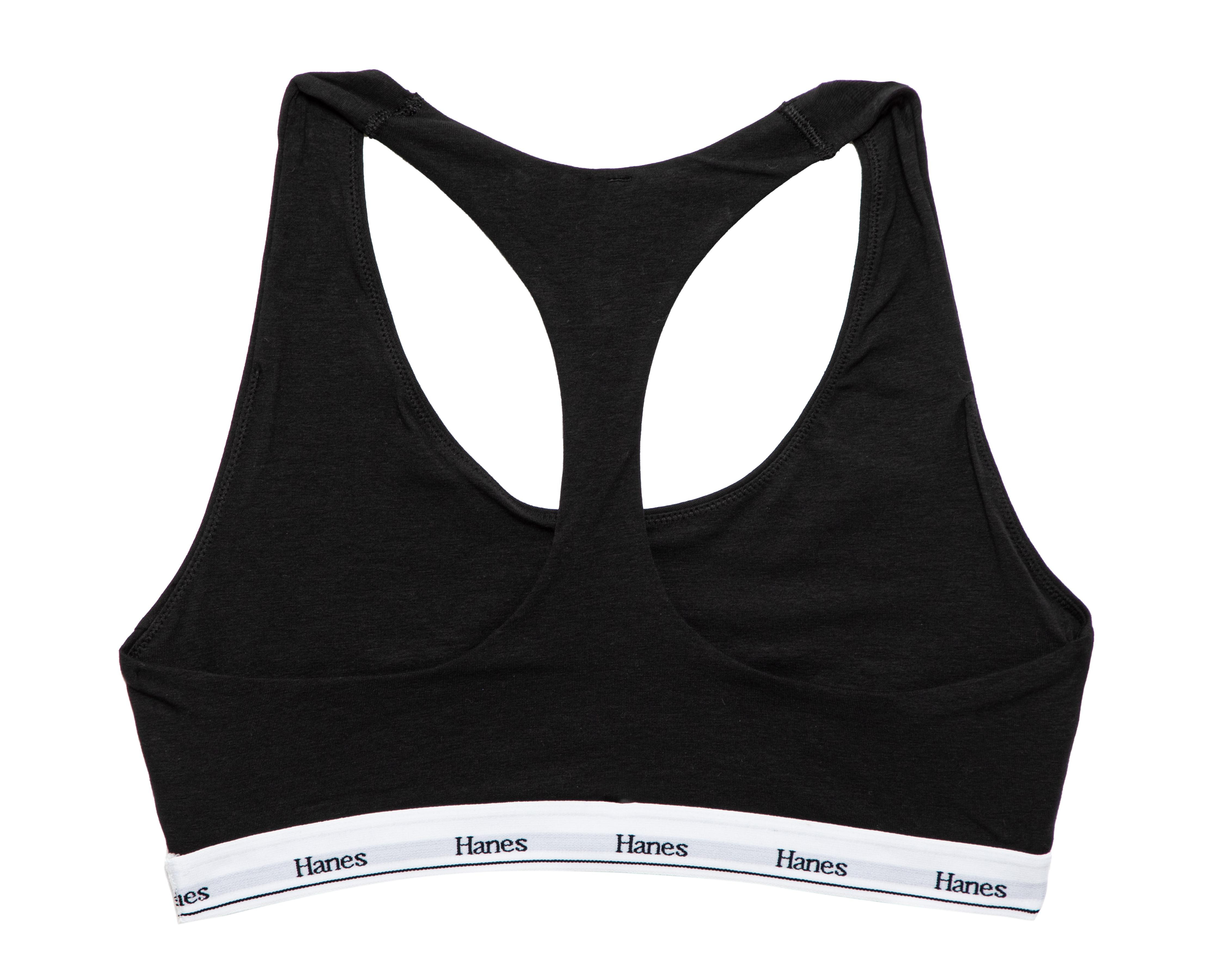 Foto 3 pulgar | Top para Mujer Hanes Negro