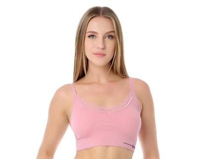 Foto 2 | Top con Encaje Carnival Copa Preformada para Mujer 2 Pack