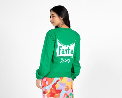 Foto 2 | Sudadera con Bolsa Coca-Cola para Mujer