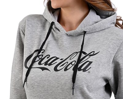 Foto 4 | Sudadera con Gorro Coca-Cola para Mujer