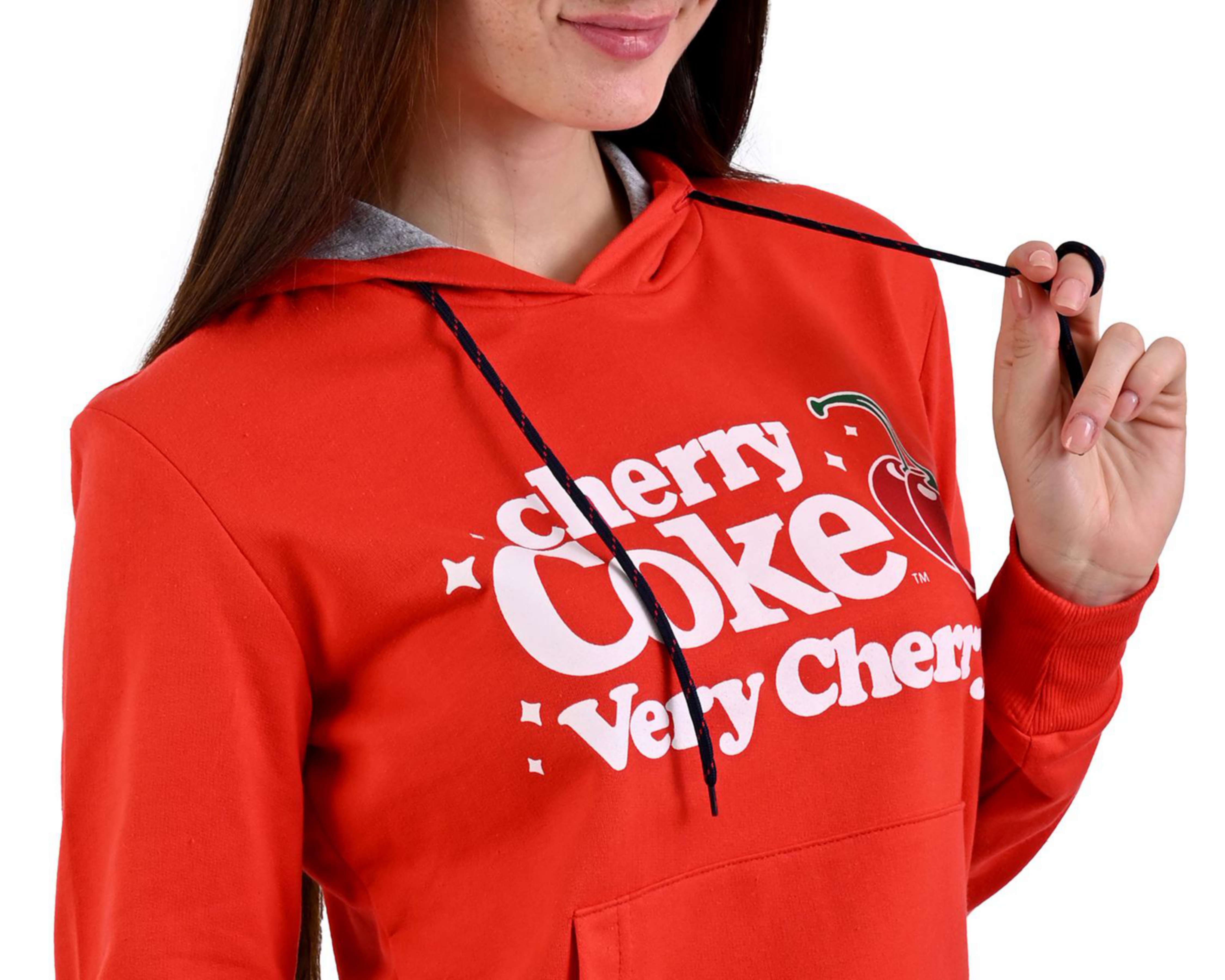 Foto 4 | Sudadera con Gorro Coca-Cola para Mujer