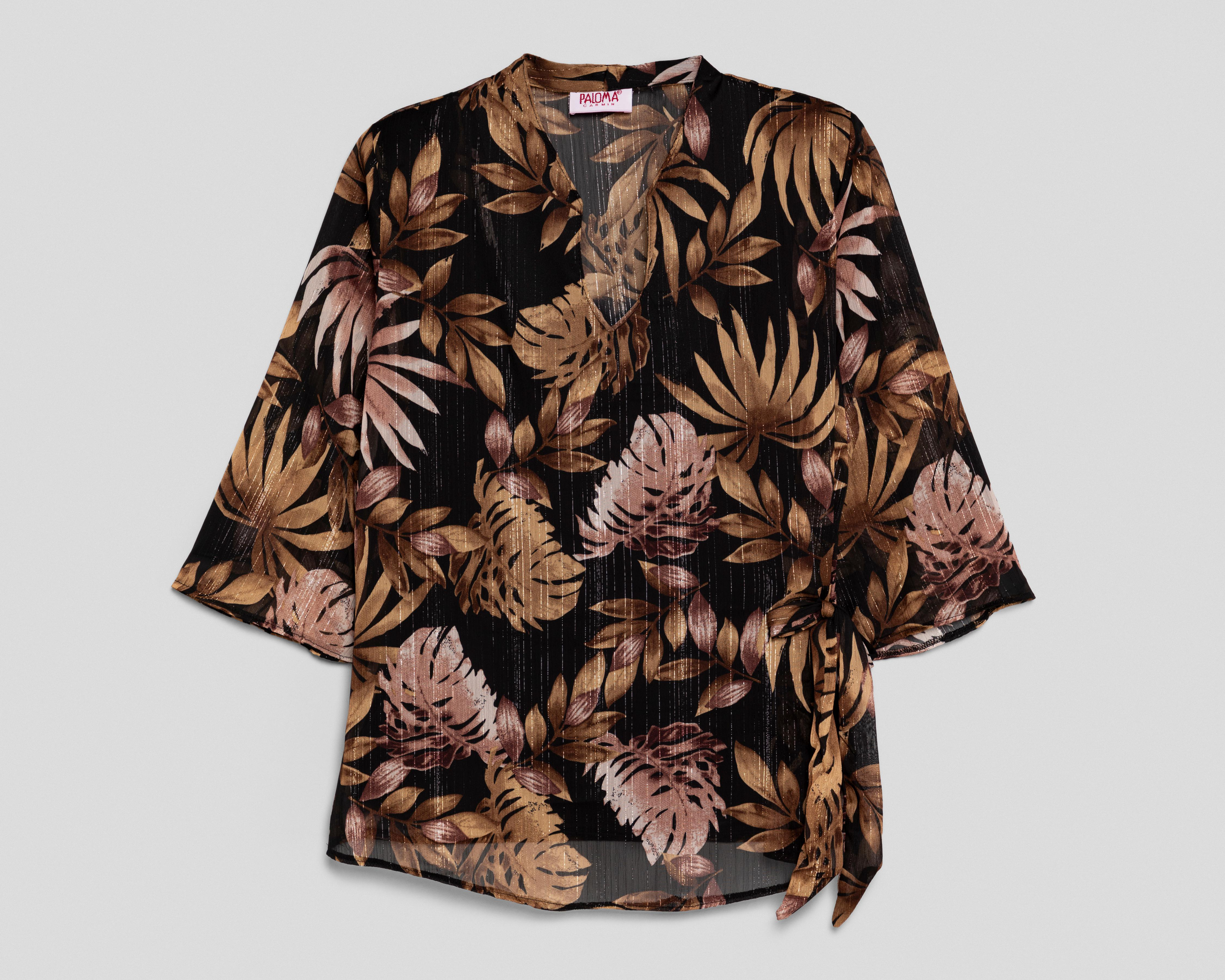 Foto 1 | Blusa Estampada Paloma para Mujer