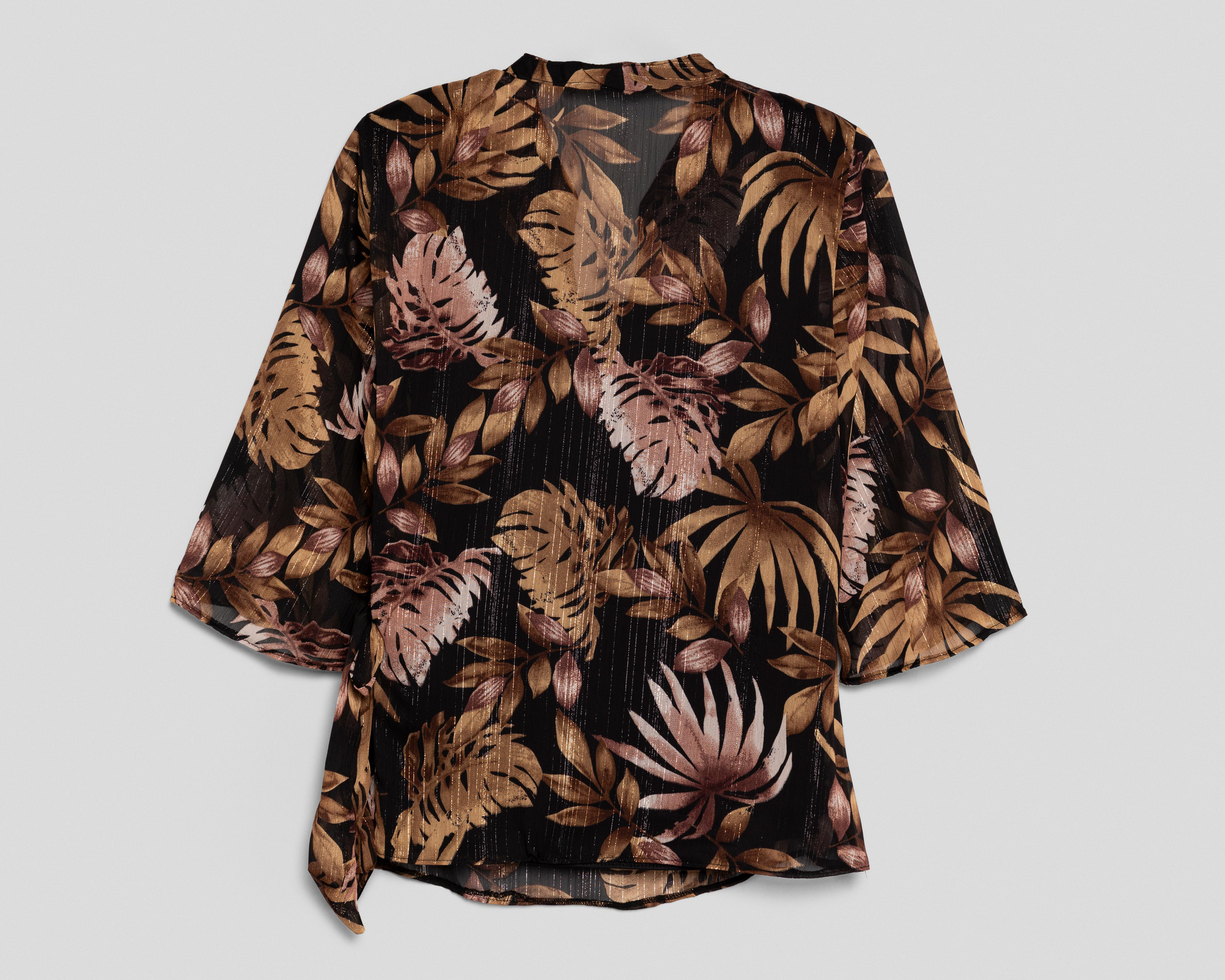 Foto 3 pulgar | Blusa Estampada Paloma para Mujer