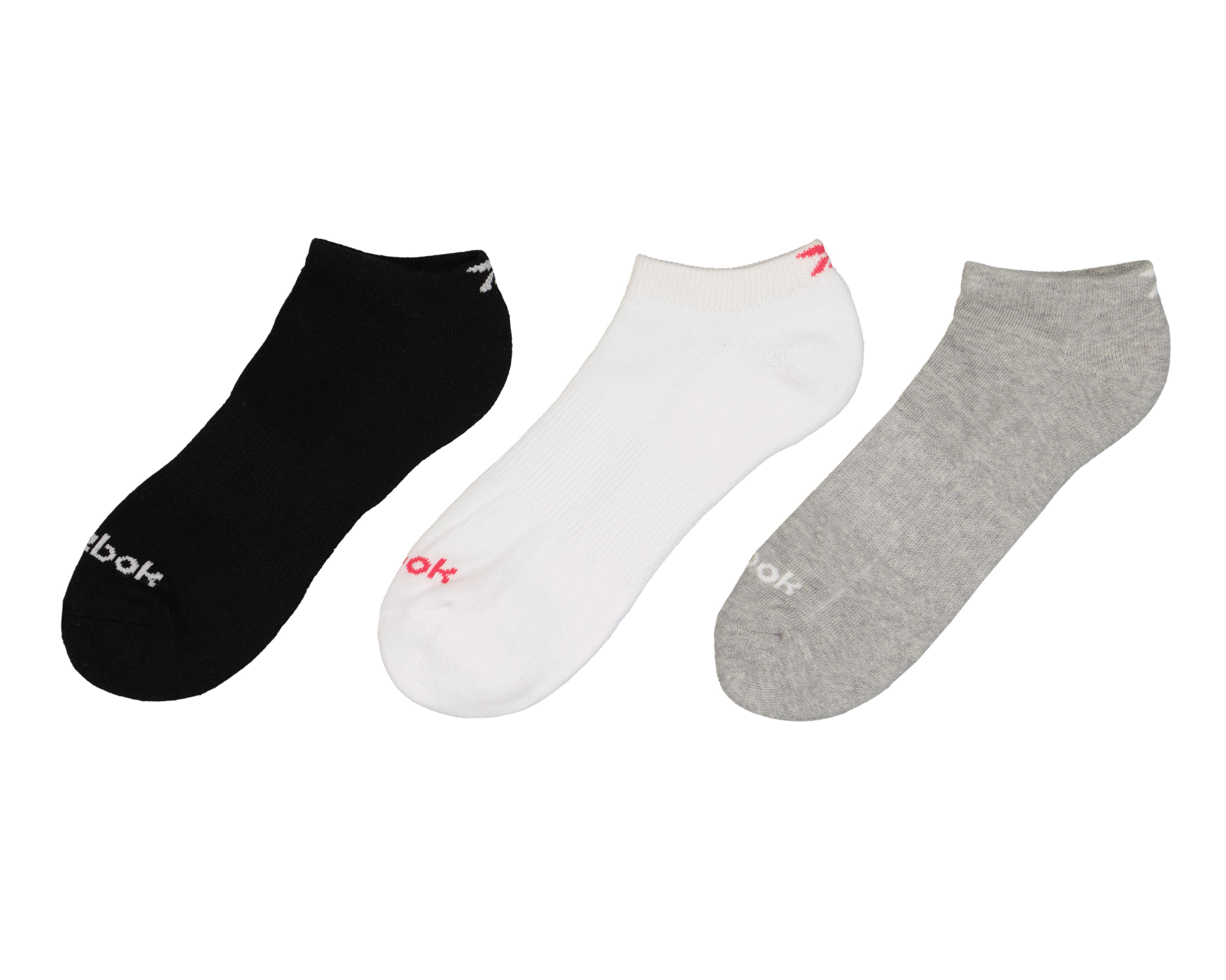Calcetas Tines Deportivas Reebok para Mujer 3 Pares